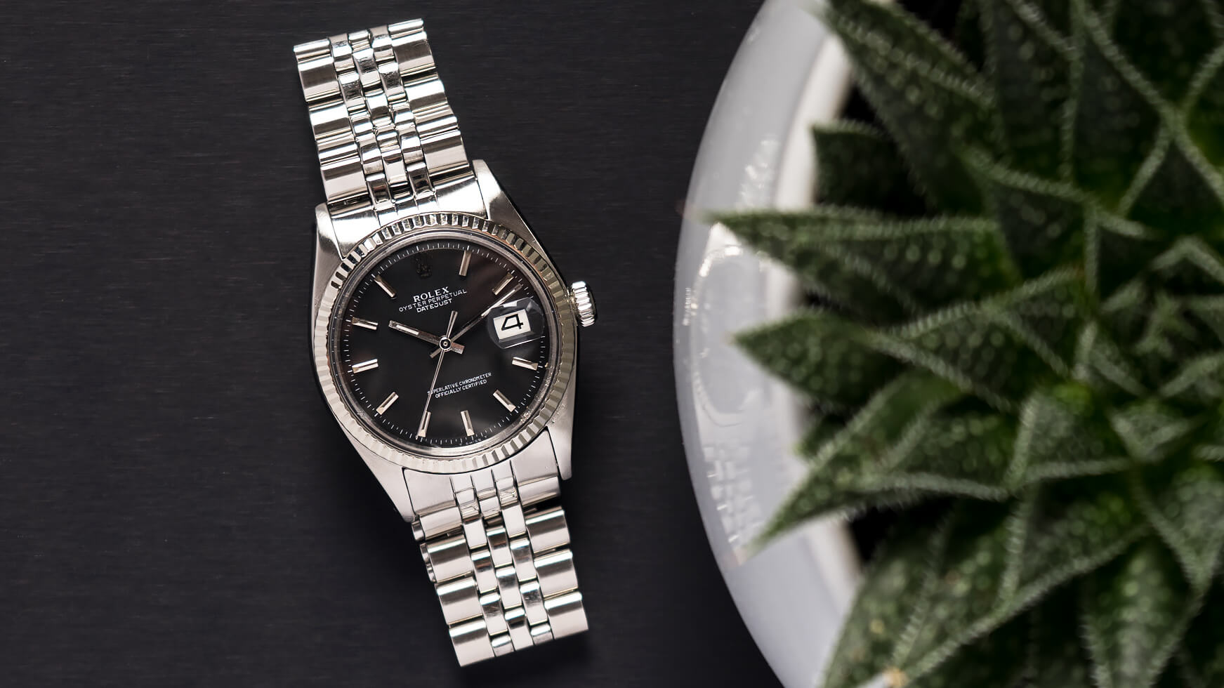 Rolex Datejust 'No-Lume' dial
