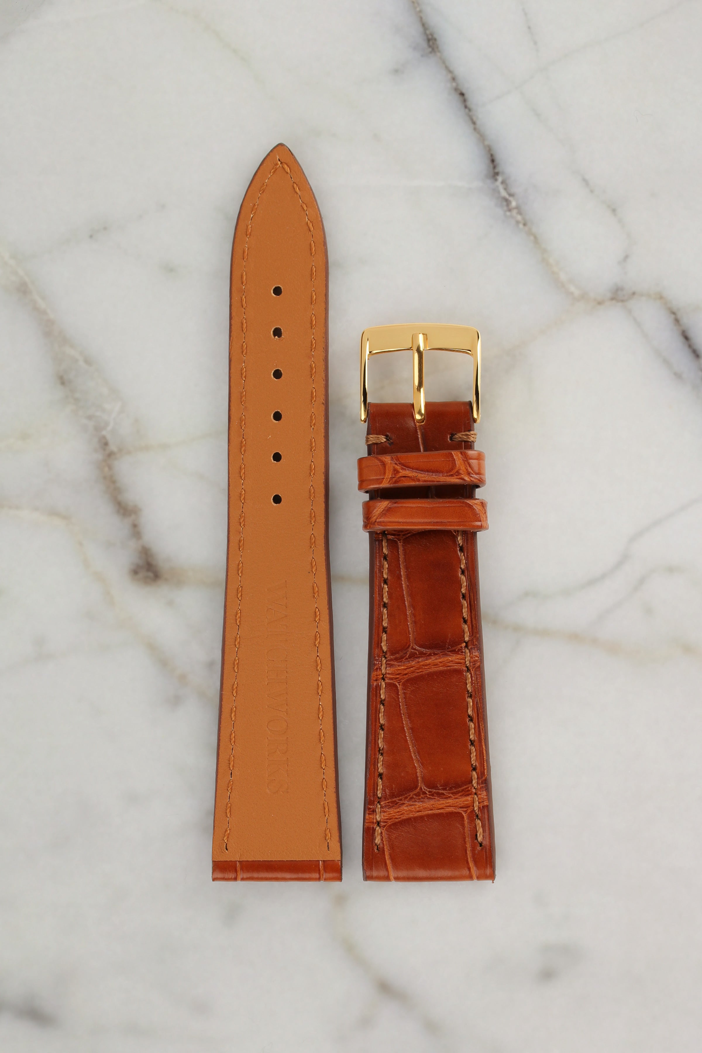 Vintage Alligator Watch Strap