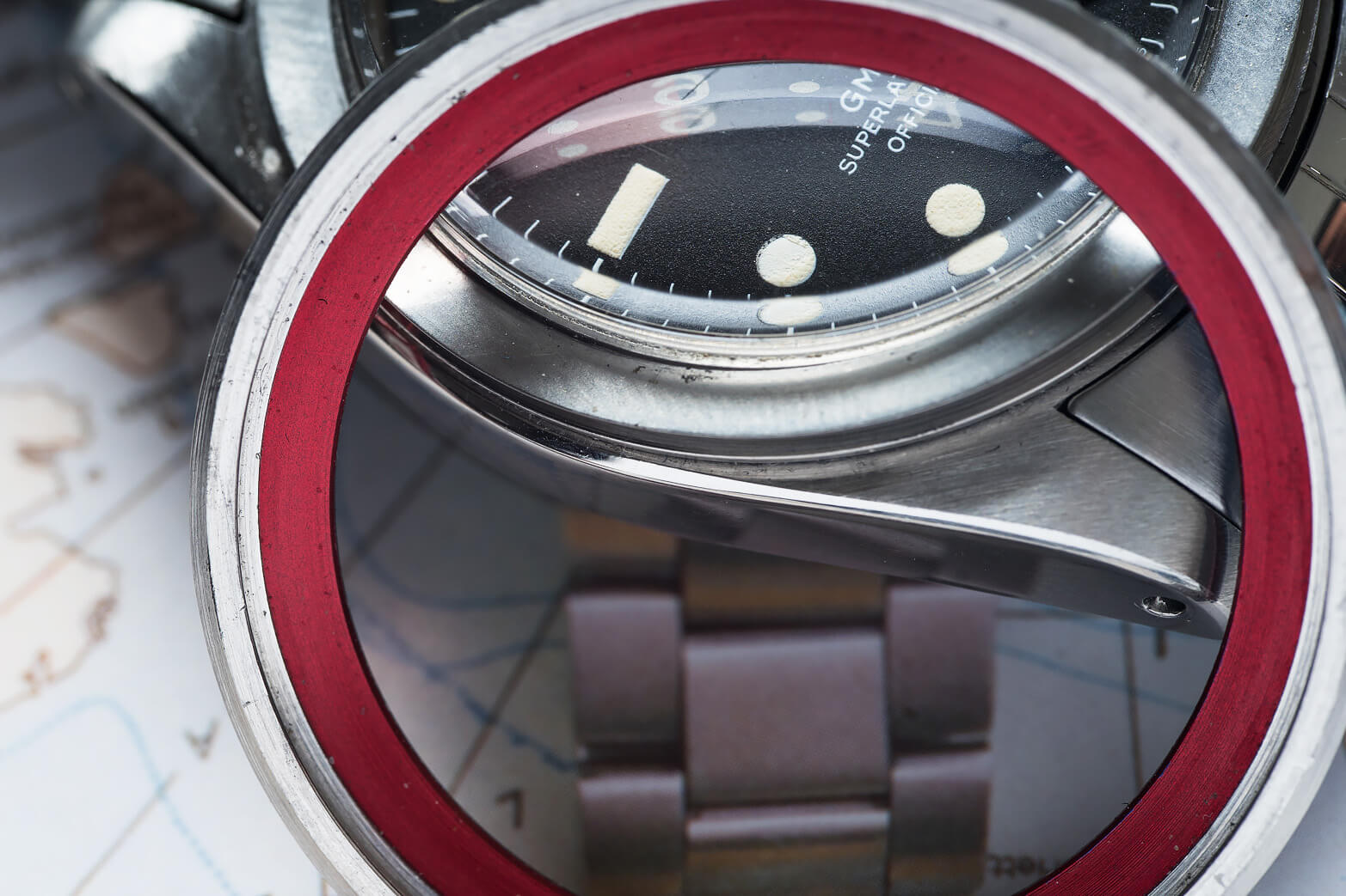 Rolex GMT-Master 1675 MK1 ‘Long E’