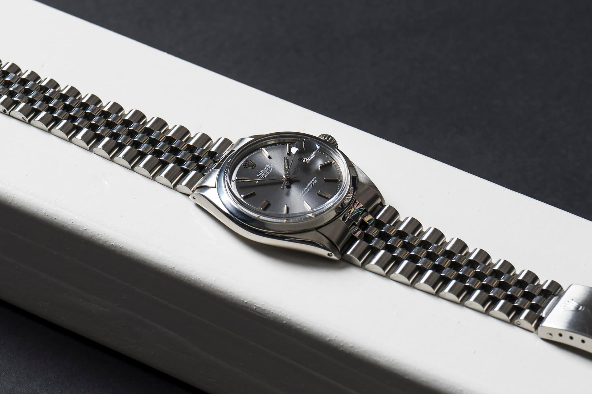 ROLEX DATEJUST 1600 GREY DIAL