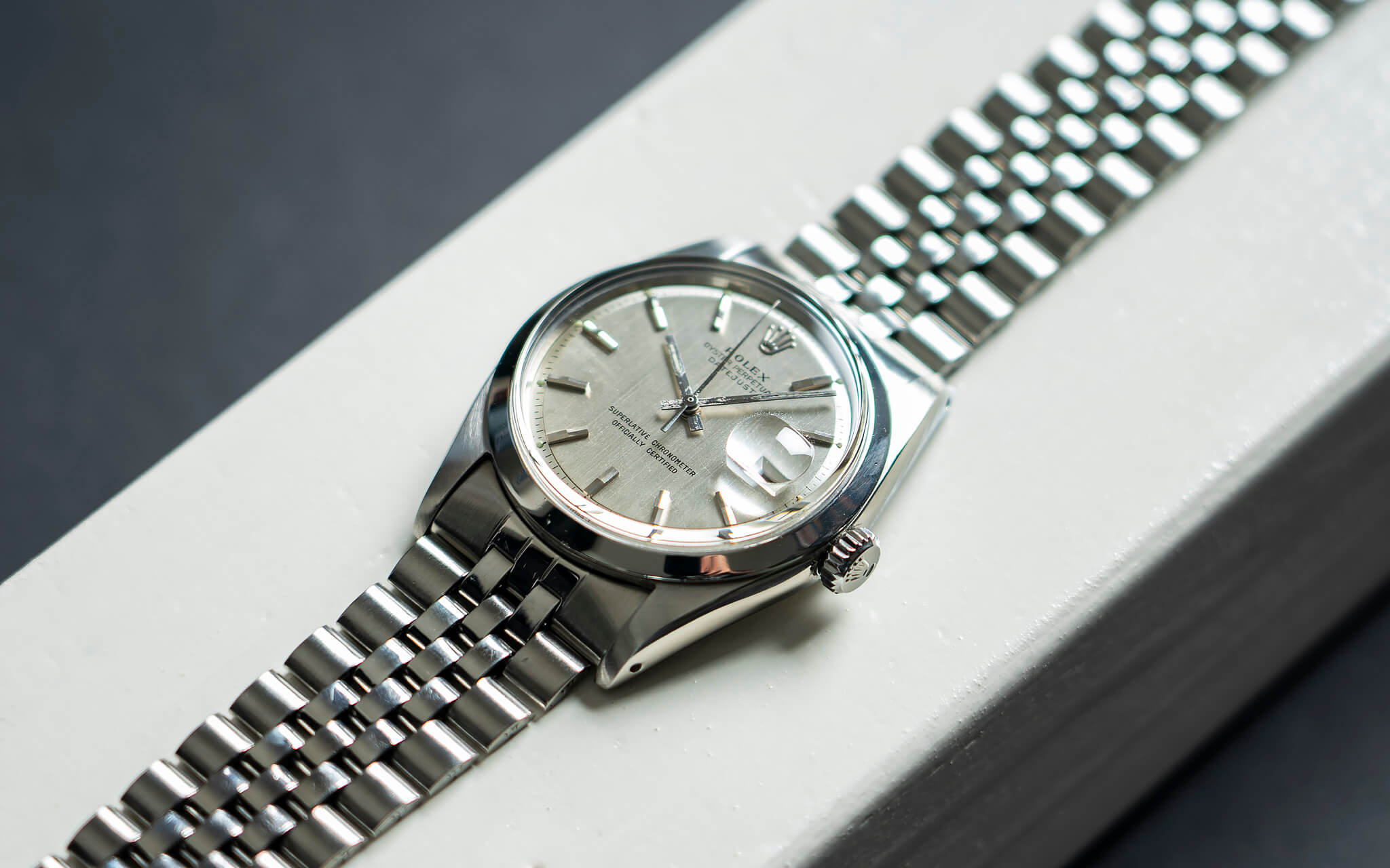 Rolex Datejust 1600 ‘Vertical Brushing’