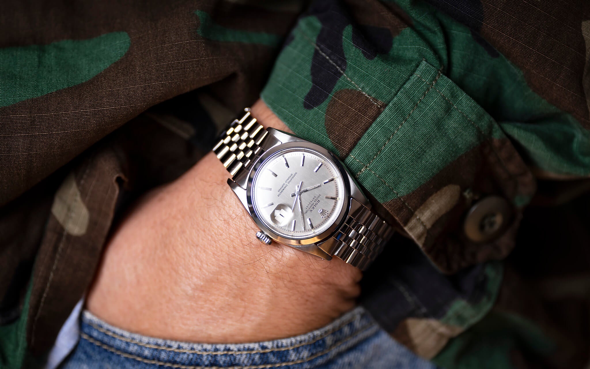 Rolex Datejust 1600 ‘Vertical Brushing’
