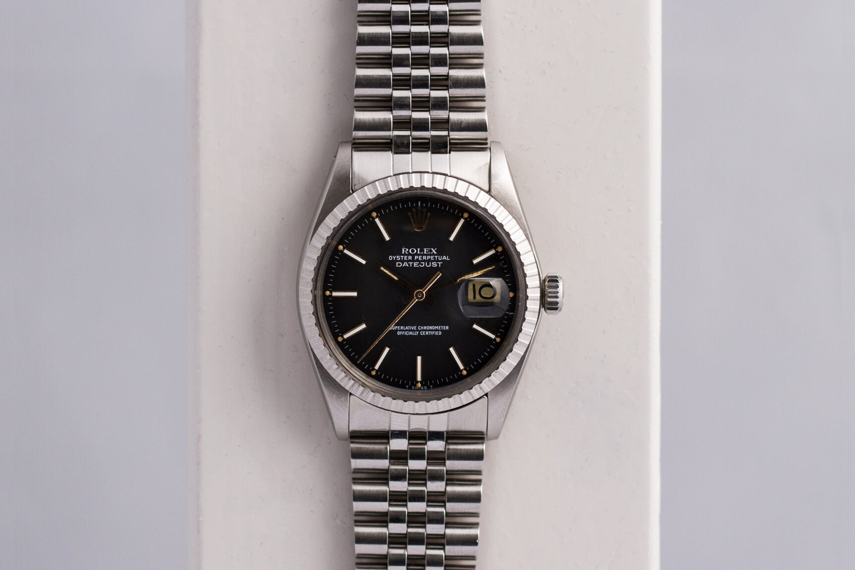 Rolex Datejust 1603 'Matte Black'