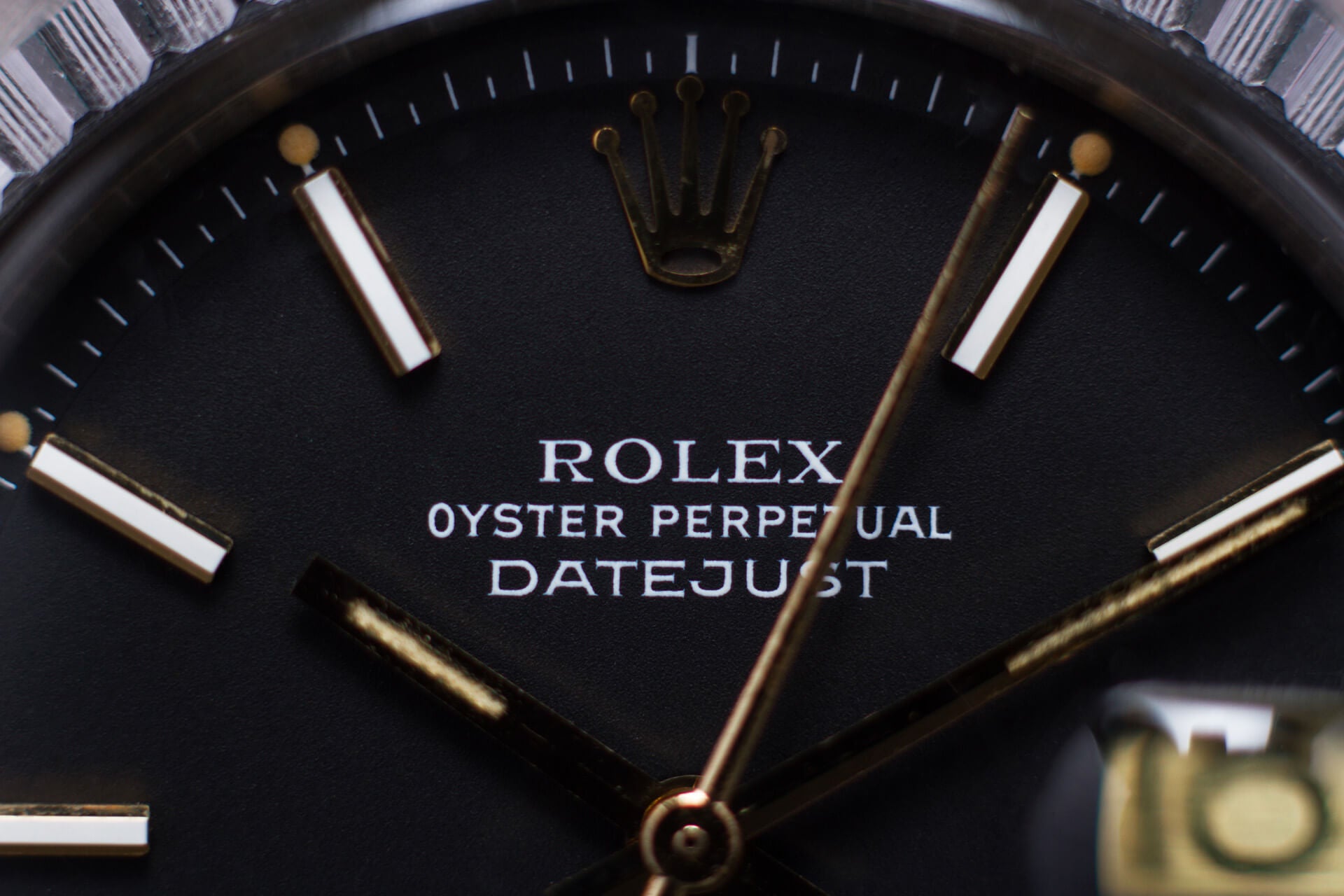 Rolex Datejust 1603 'Matte Black'