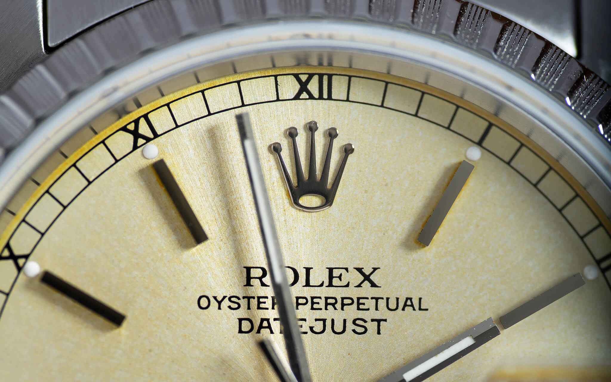 ROLEX DATEJUST CHAMPAGNE