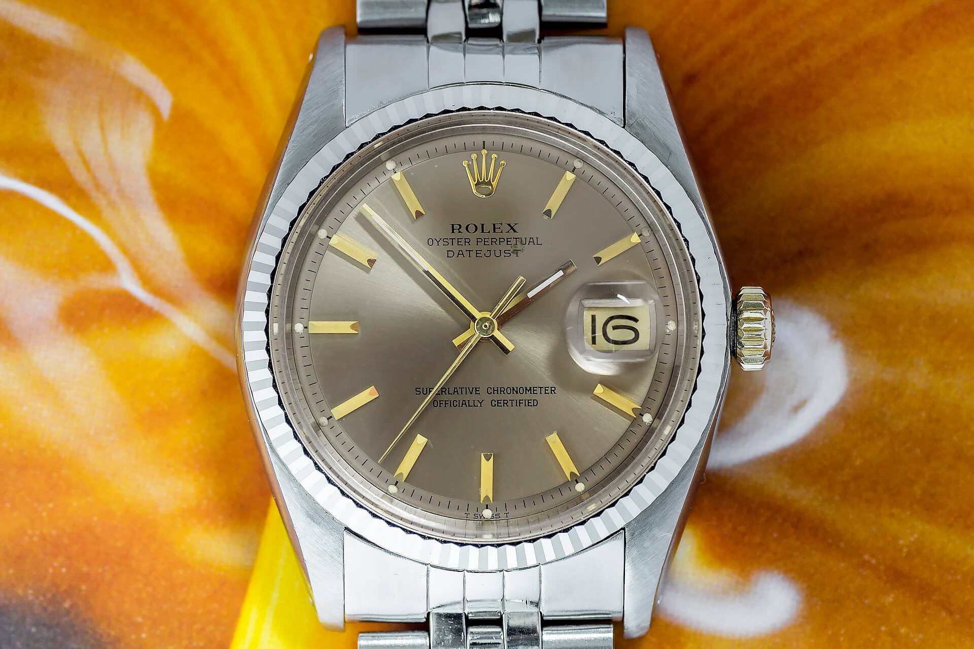 ROLEX DATEJUST ‘COFFEE & CREAM’