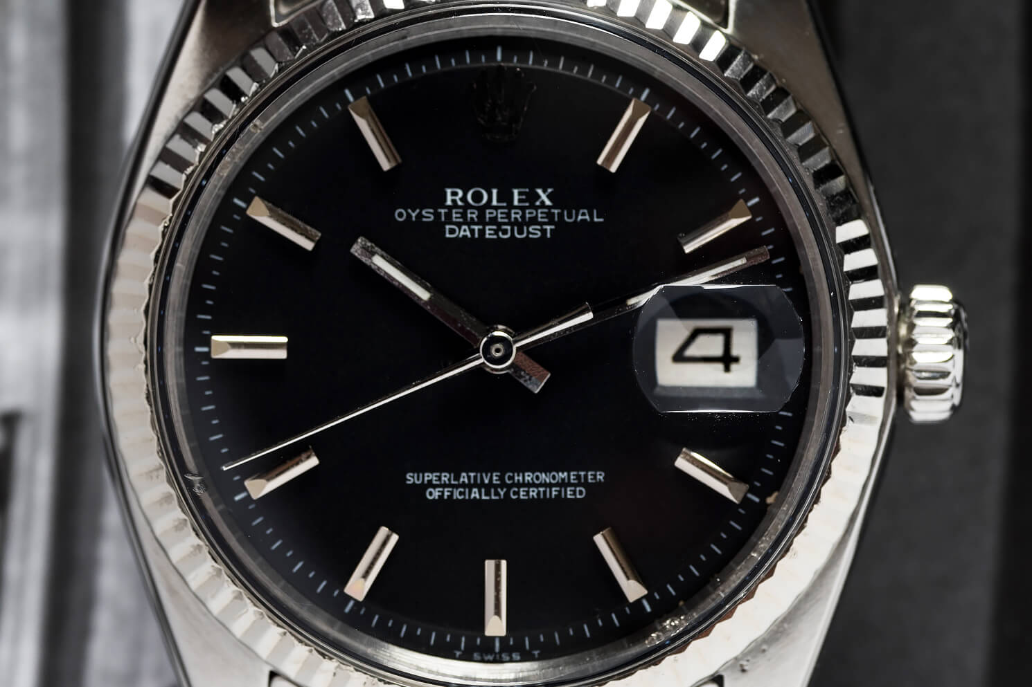 Rolex Datejust 'No-Lume' dial