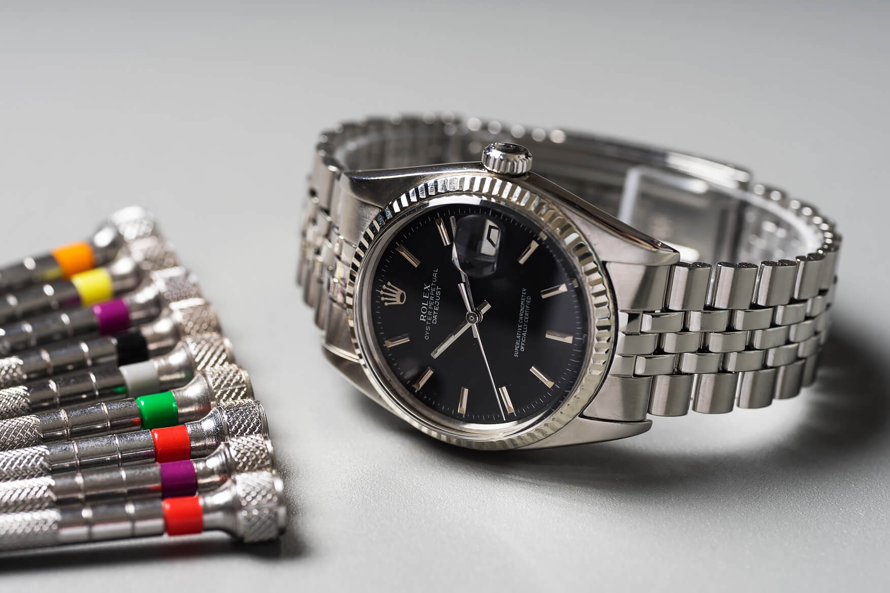 Rolex Datejust 'No-Lume' dial