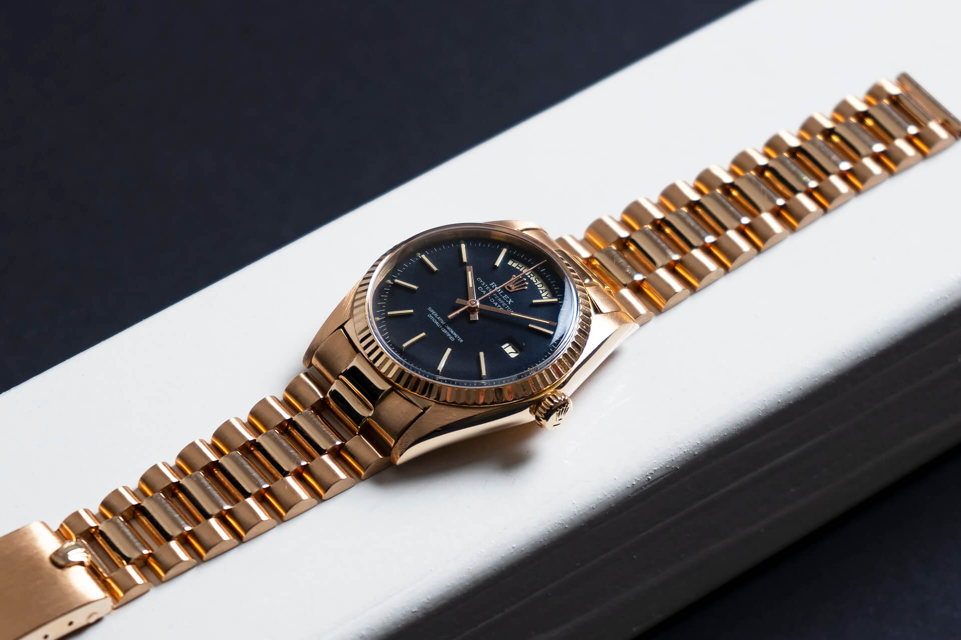 Rolex Day-Date 1803 Rose Gold 'Confetti Dial'