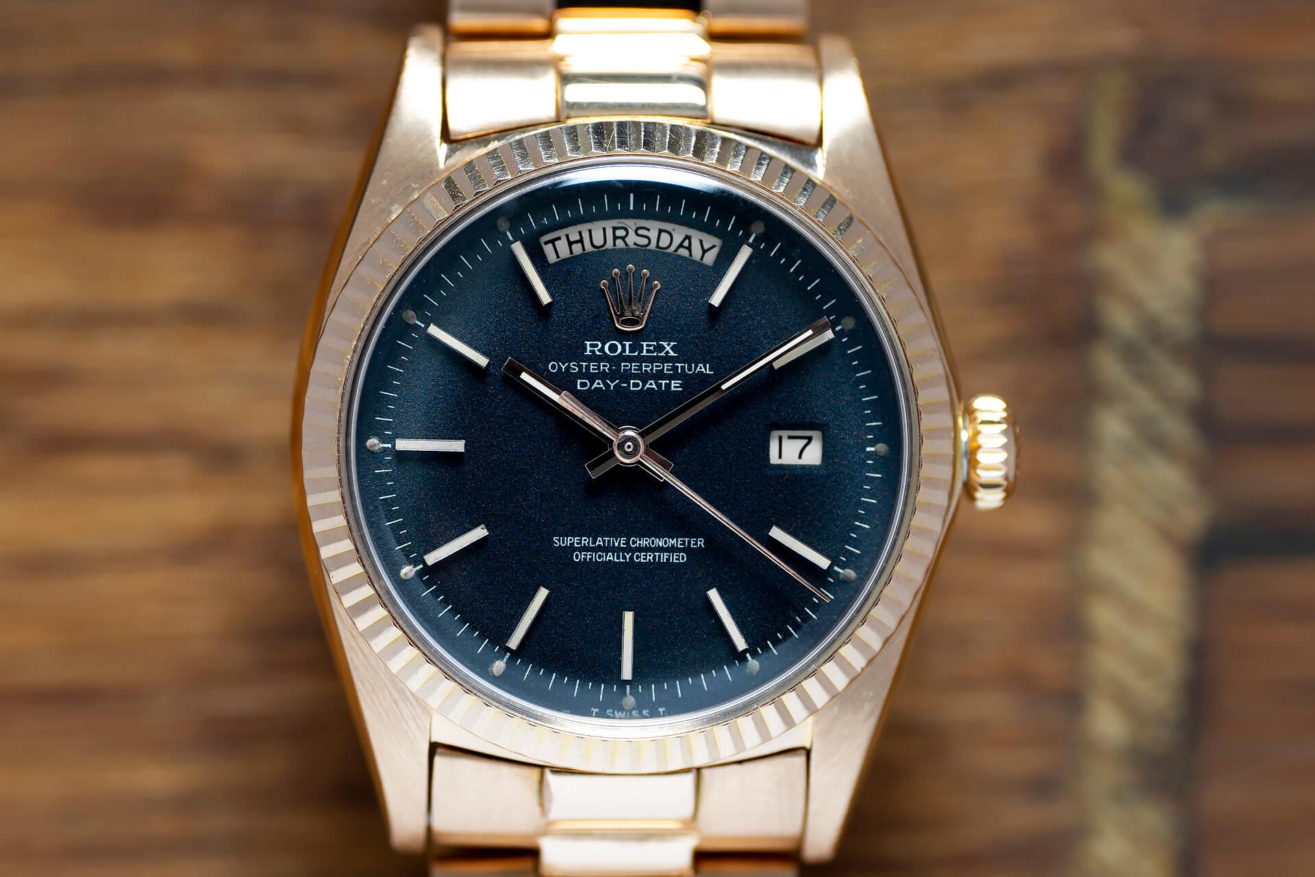 Rolex Day-Date 1803 Rose Gold 'Confetti Dial'