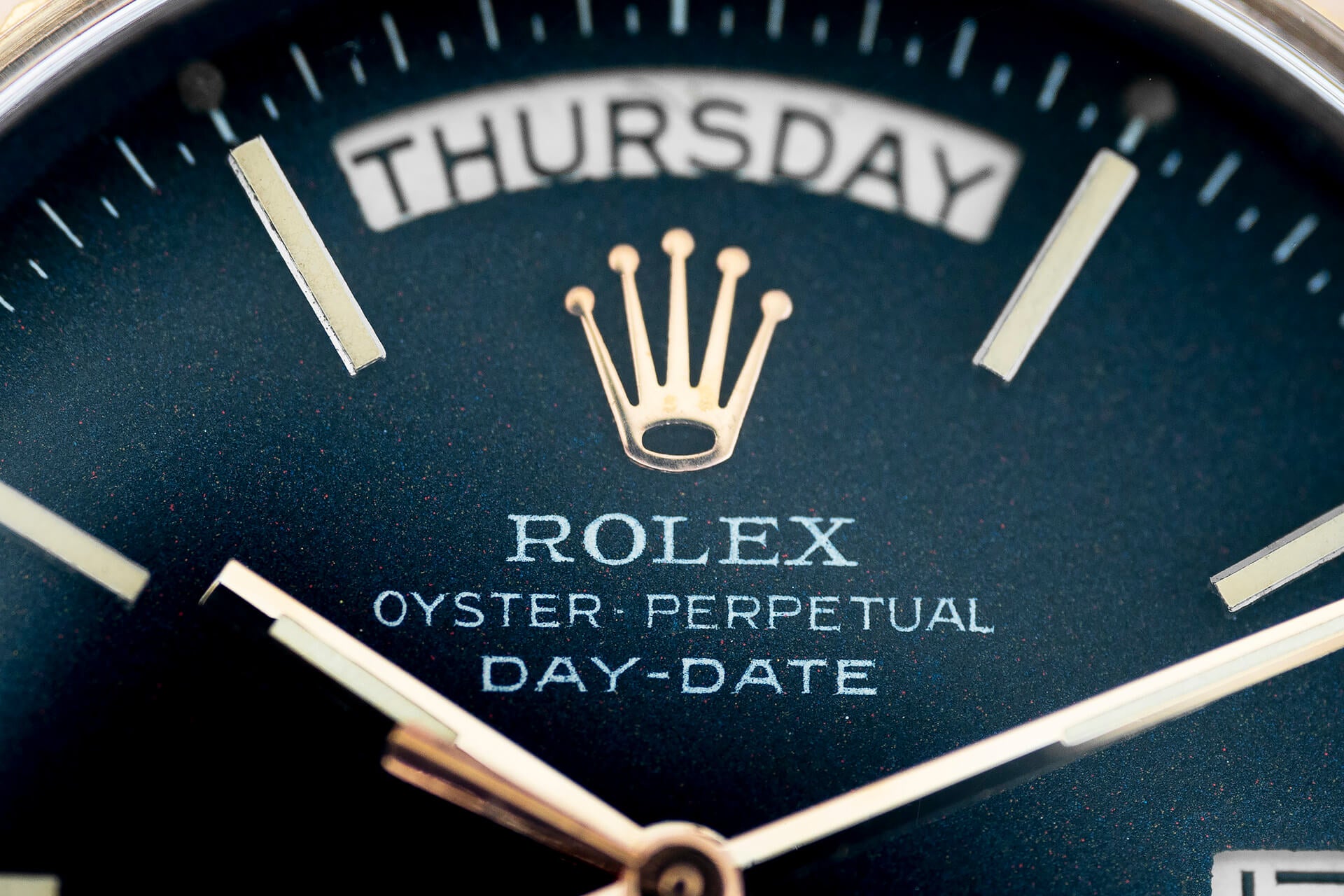 Rolex Day-Date 1803 Rose Gold 'Confetti Dial'