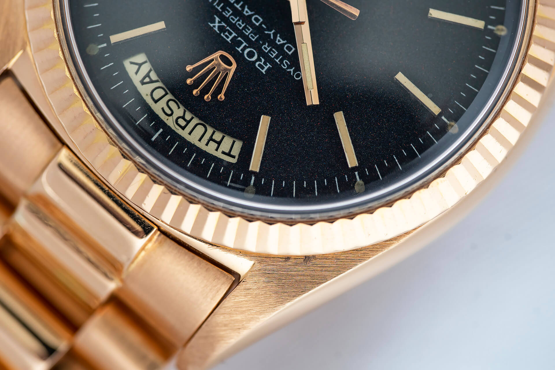 Rolex Day-Date 1803 Rose Gold 'Confetti Dial'