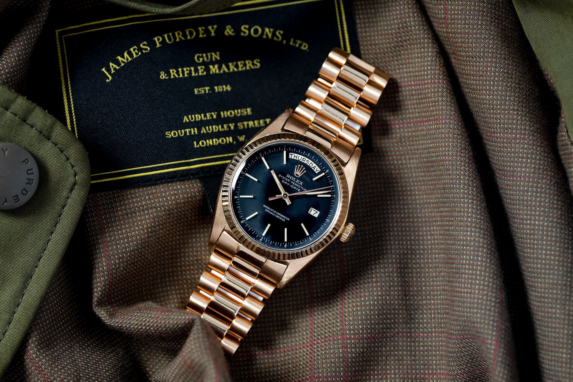 Rolex Day-Date 1803 Rose Gold 'Confetti Dial'