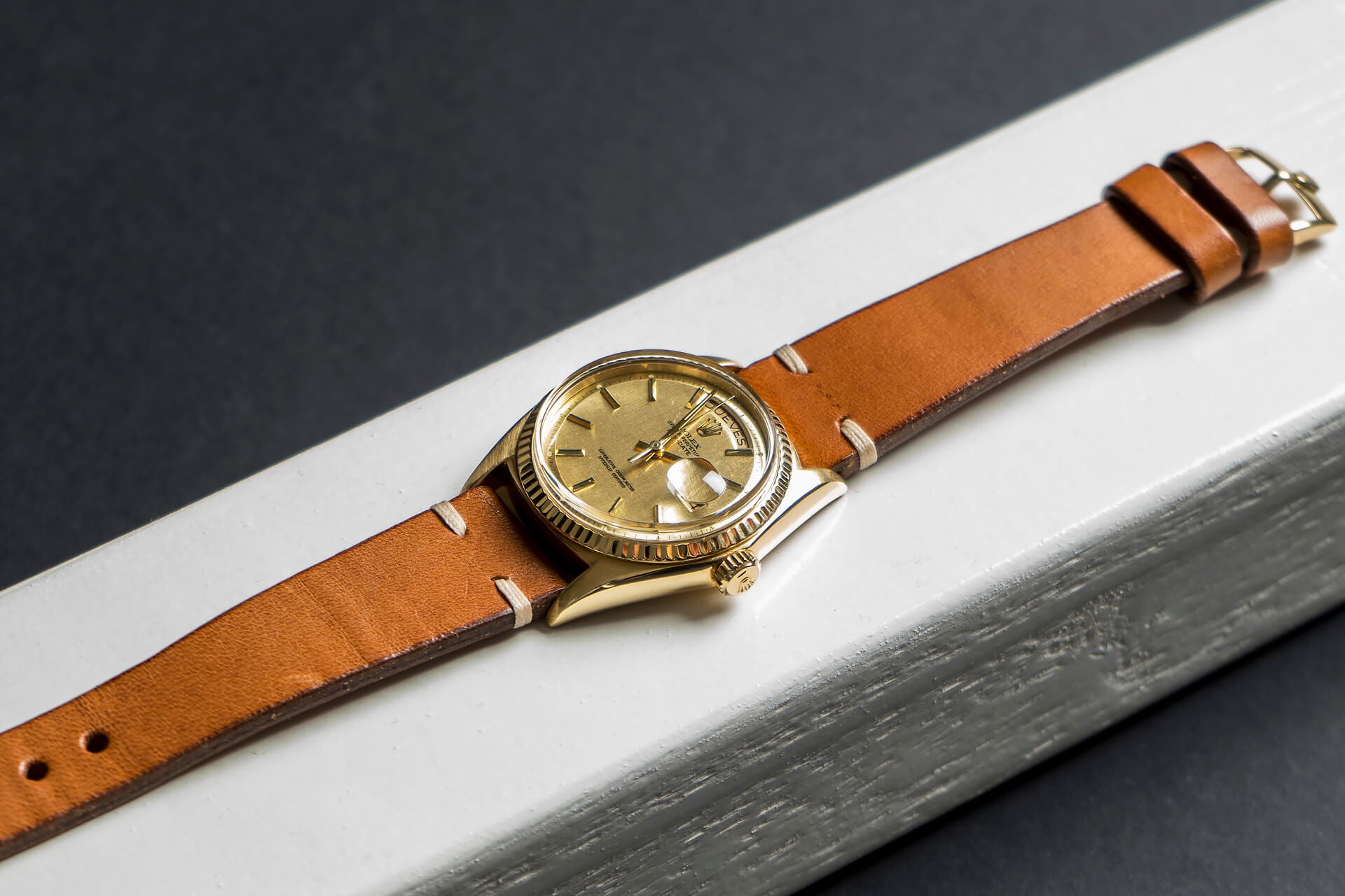 ROLEX DAY-DATE LINEN DIAL