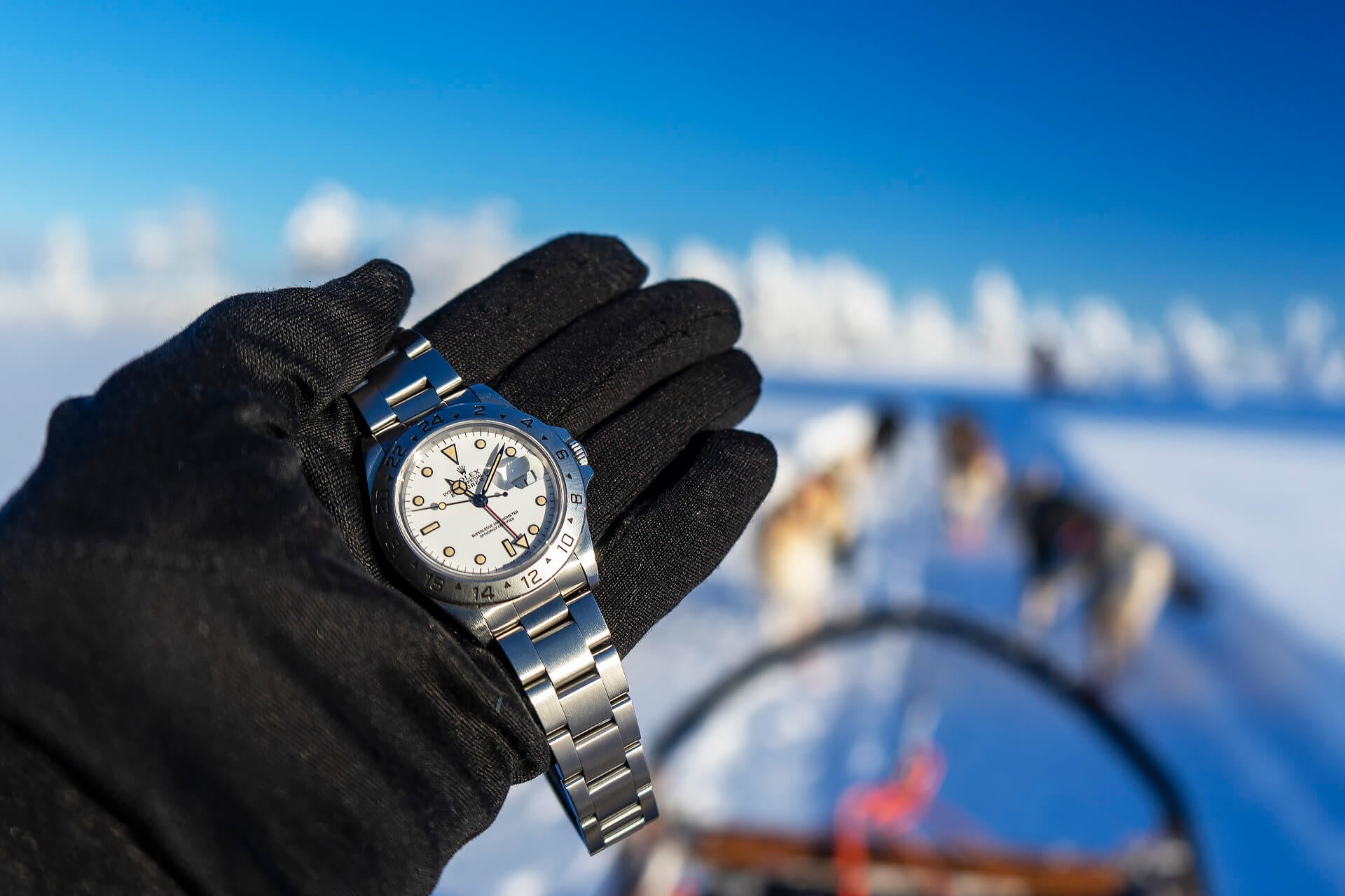 Rolex Explorer II 16570 'Chicchi Di Mais' B&P