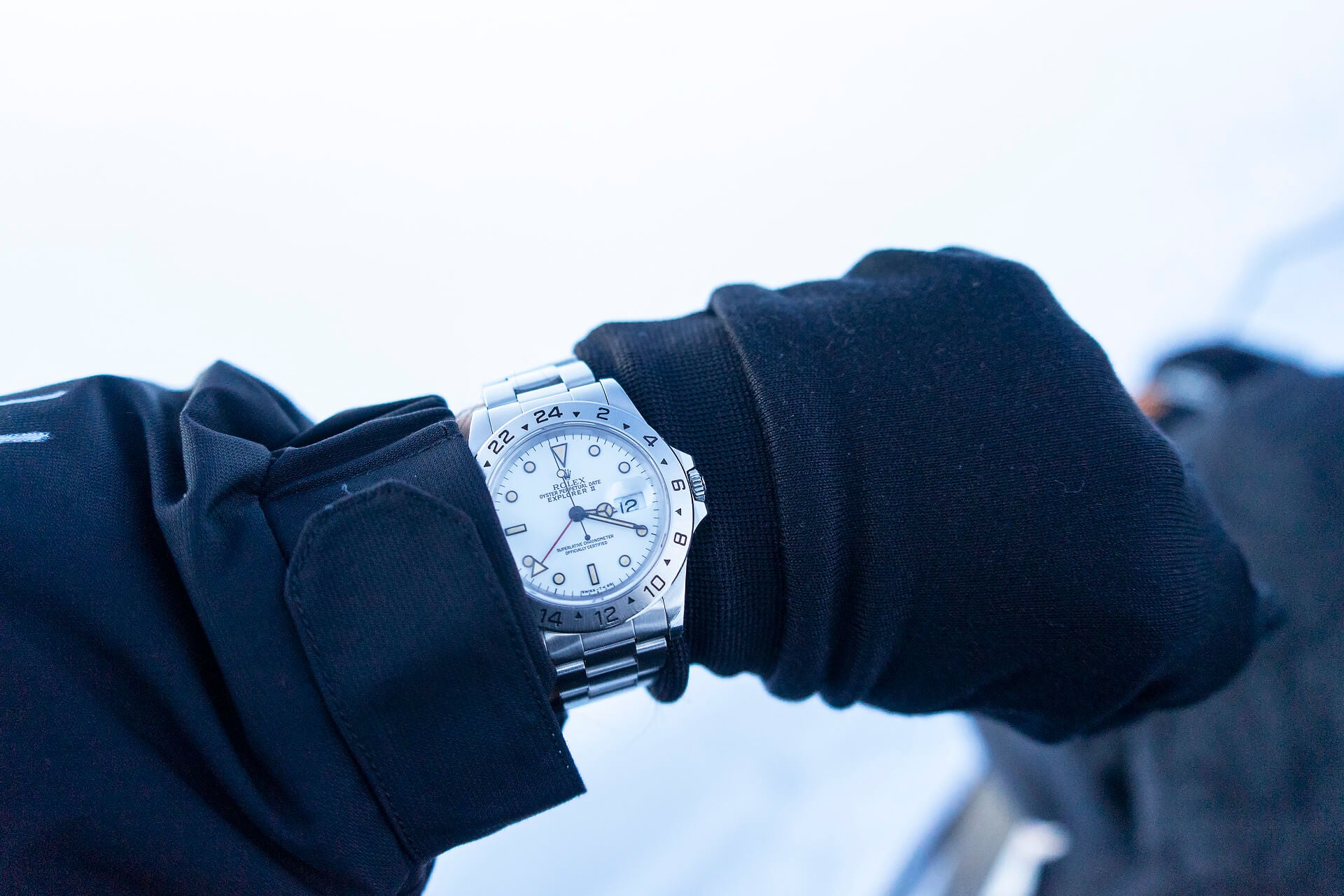 Rolex Explorer II 16570 'Chicchi Di Mais' B&P