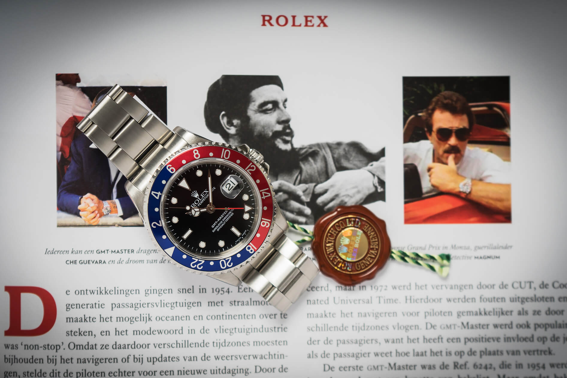 Rolex GMT-Master 16710 B&P
