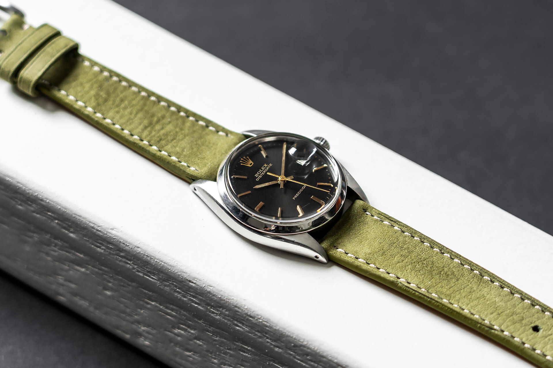 Rolex Oysterdate 6694 Tropical 'Olivio'