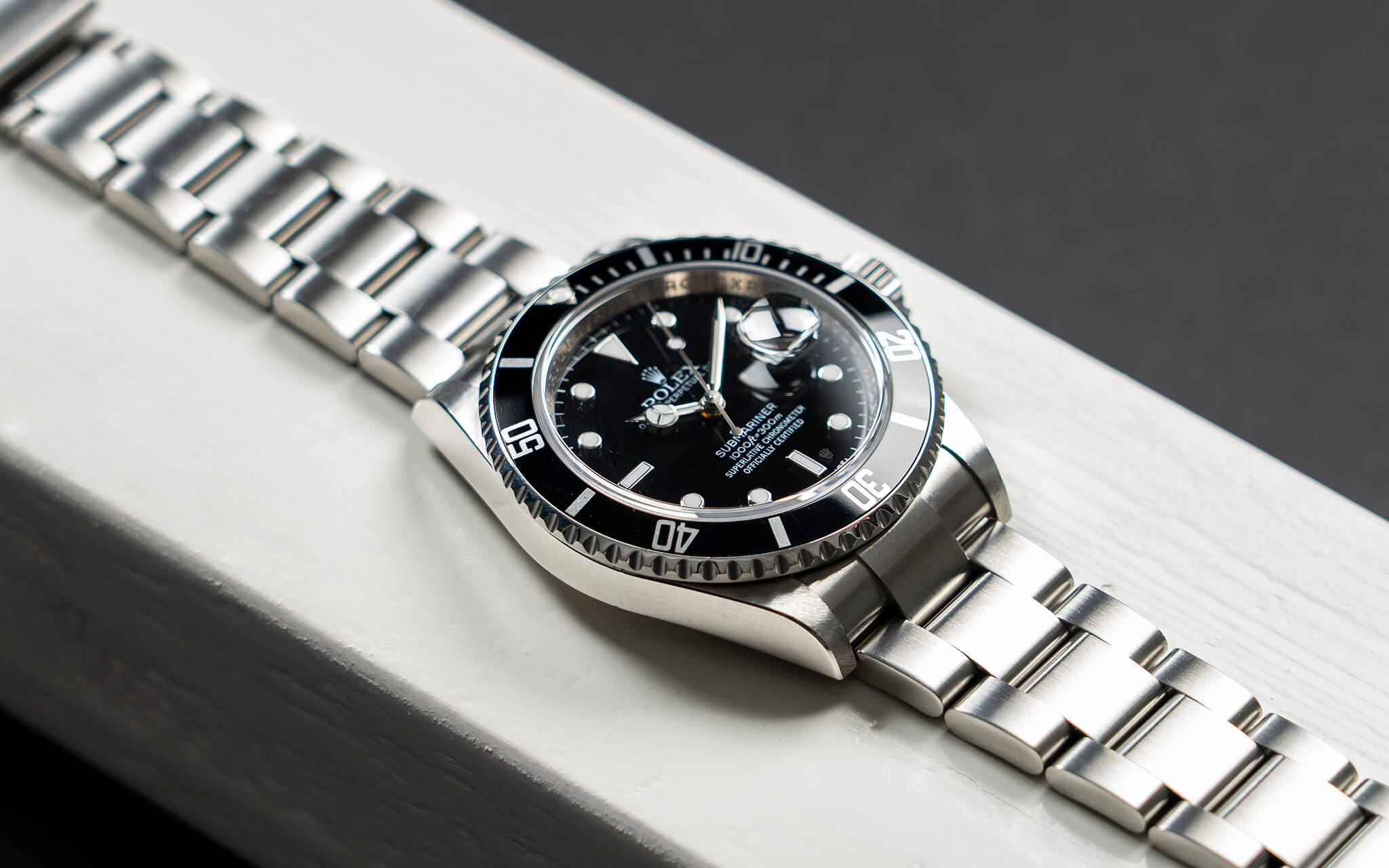 ROLEX SUBMARINER 16610 B&P