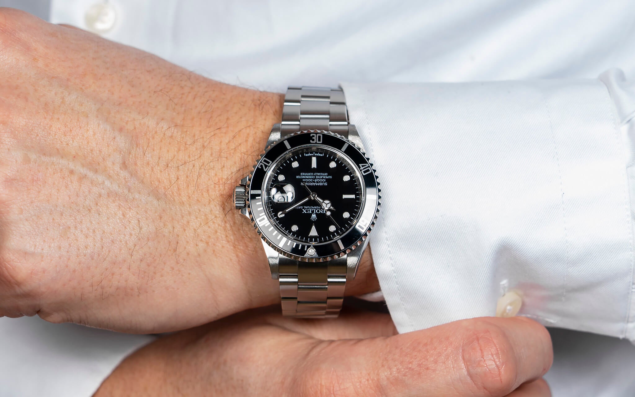 ROLEX SUBMARINER 16610 B&P