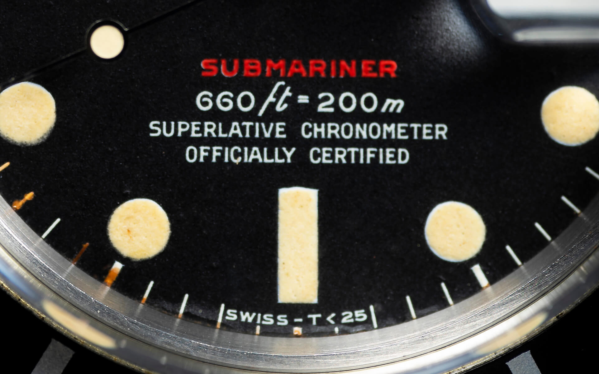 Rolex Submariner 1680 'MK4 Red Sub'