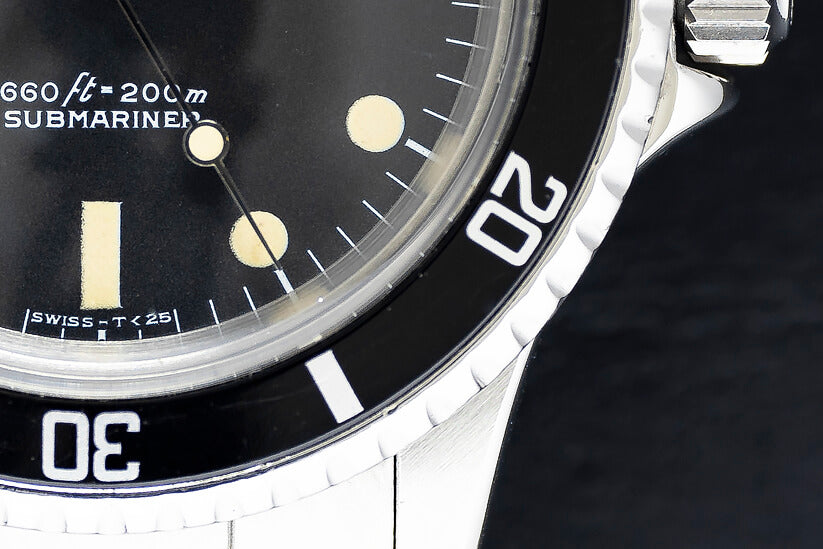 Rolex Submariner 5513 'Serif Dial' OG Box and Service Papers