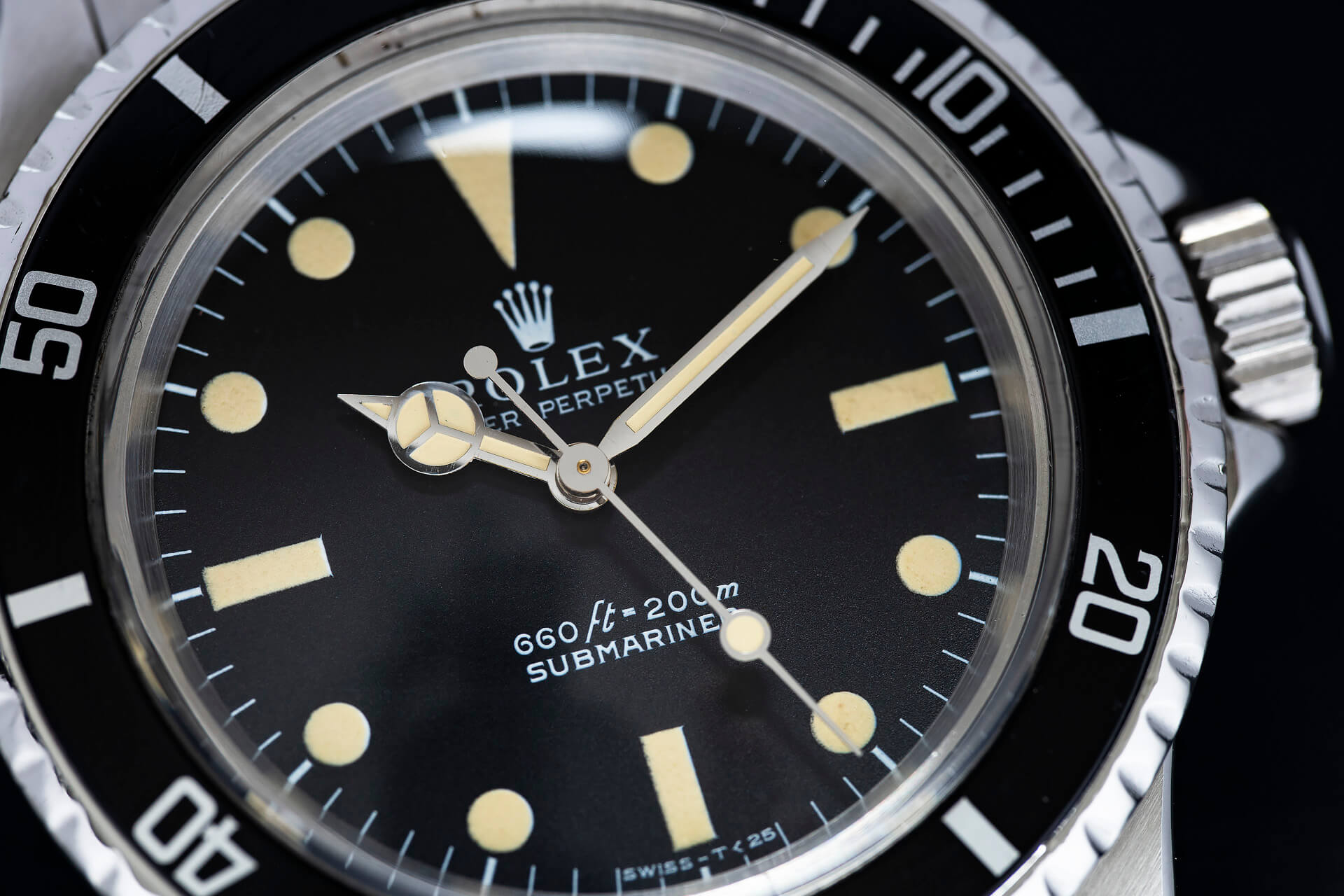 Rolex Submariner 5513 'Serif Dial' OG Box and Service Papers