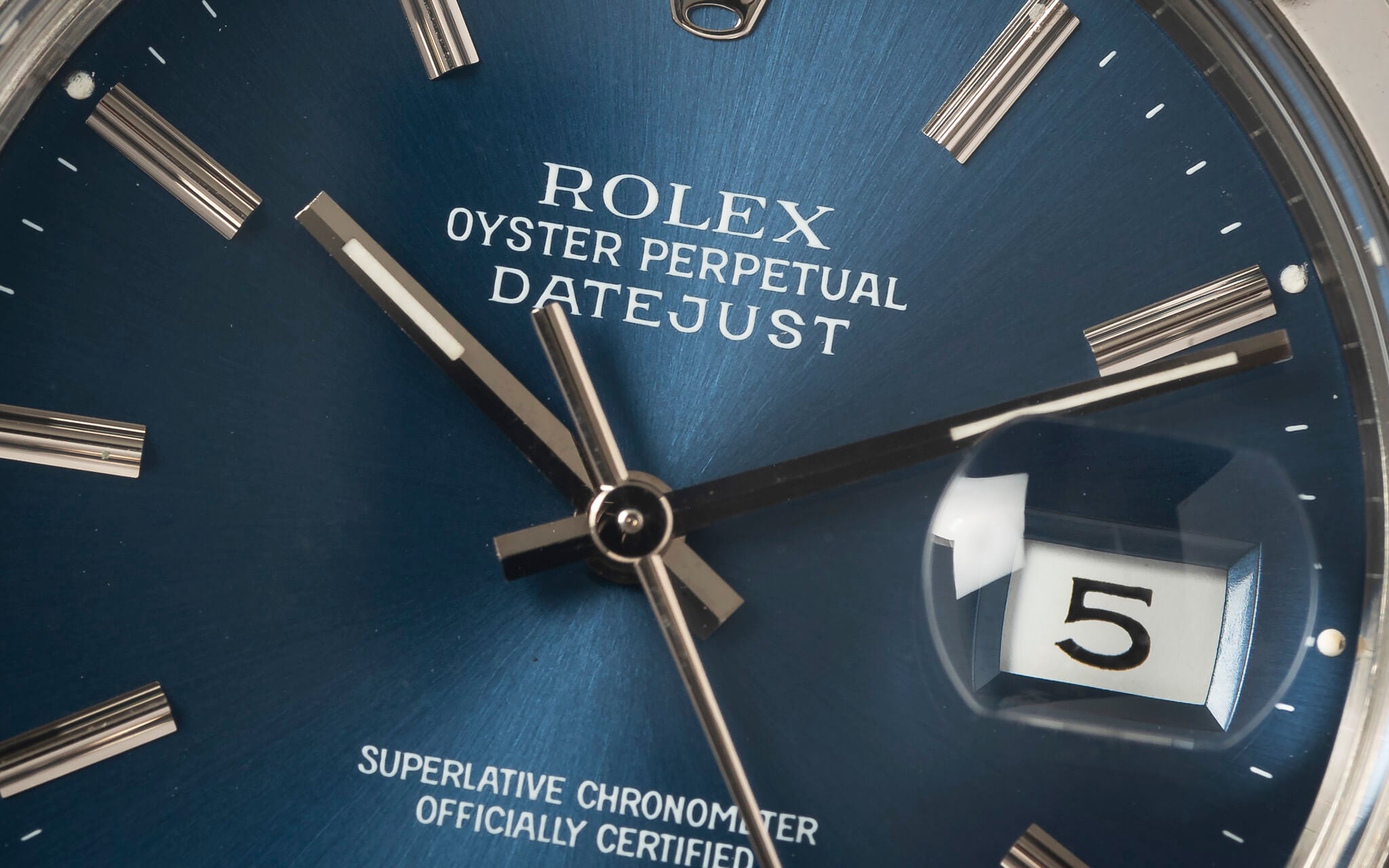 ROLEX DATEJUST 16000 ‘ELECTRIC BLUE’