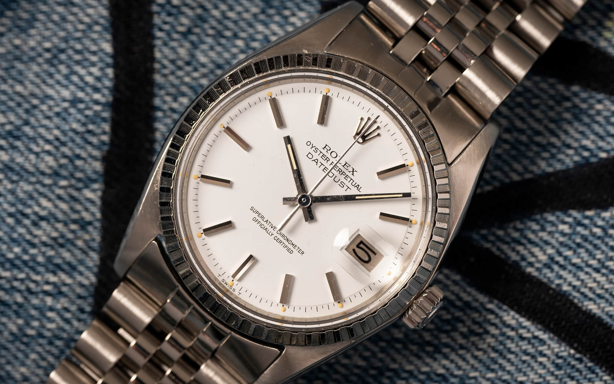 ROLEX DATEJUST 1603 ‘POLAR WHITE’