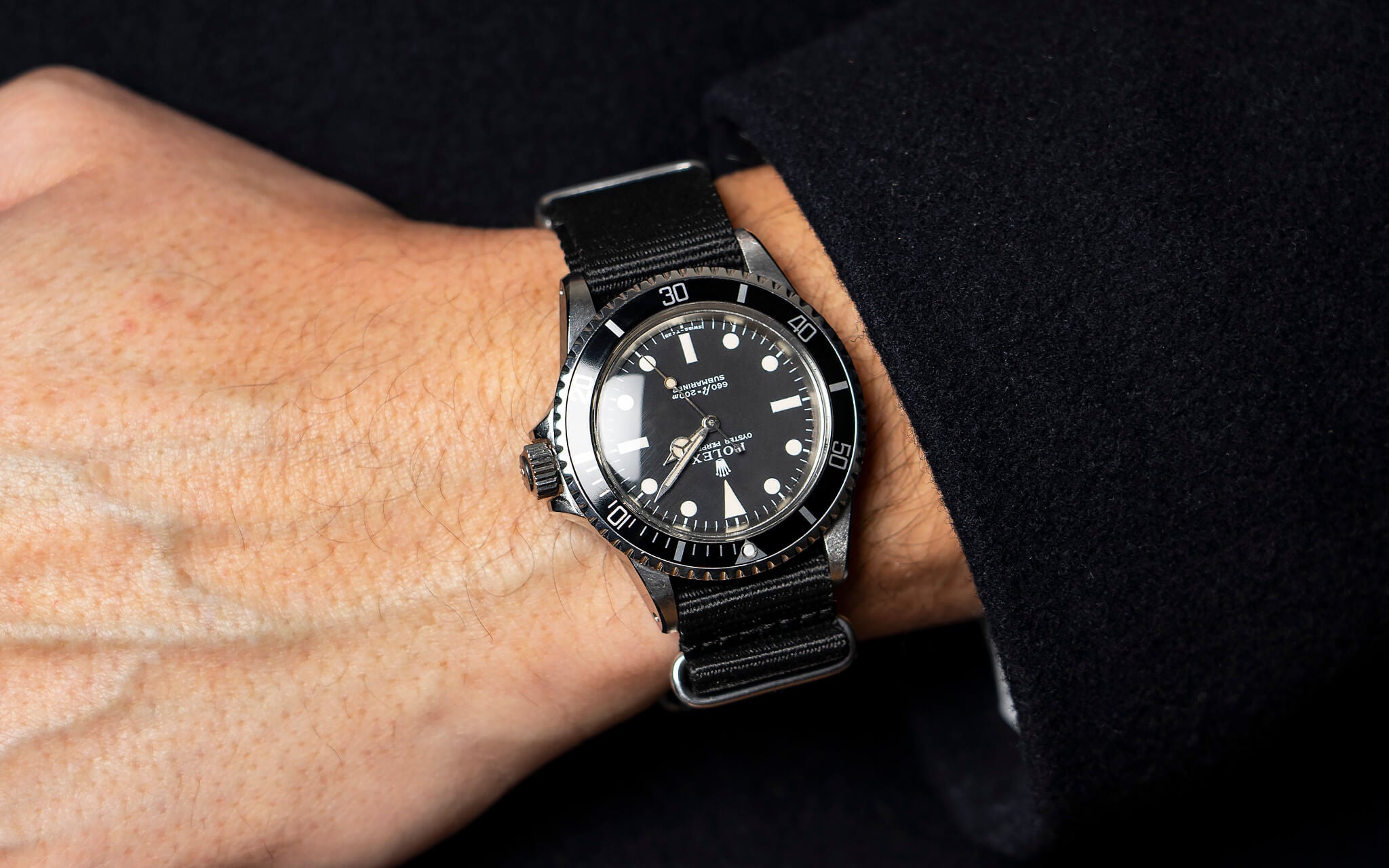 ROLEX 5513 SUBMARINER NON-SERIF DIAL