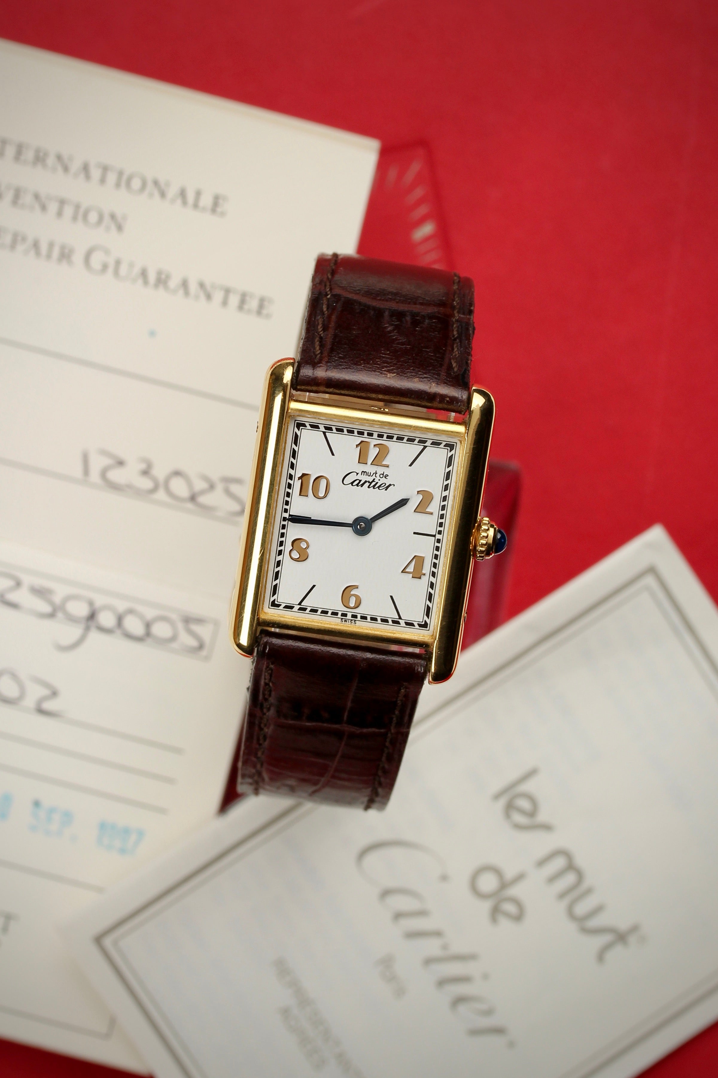 Must de Cartier “Art Deco” Tank