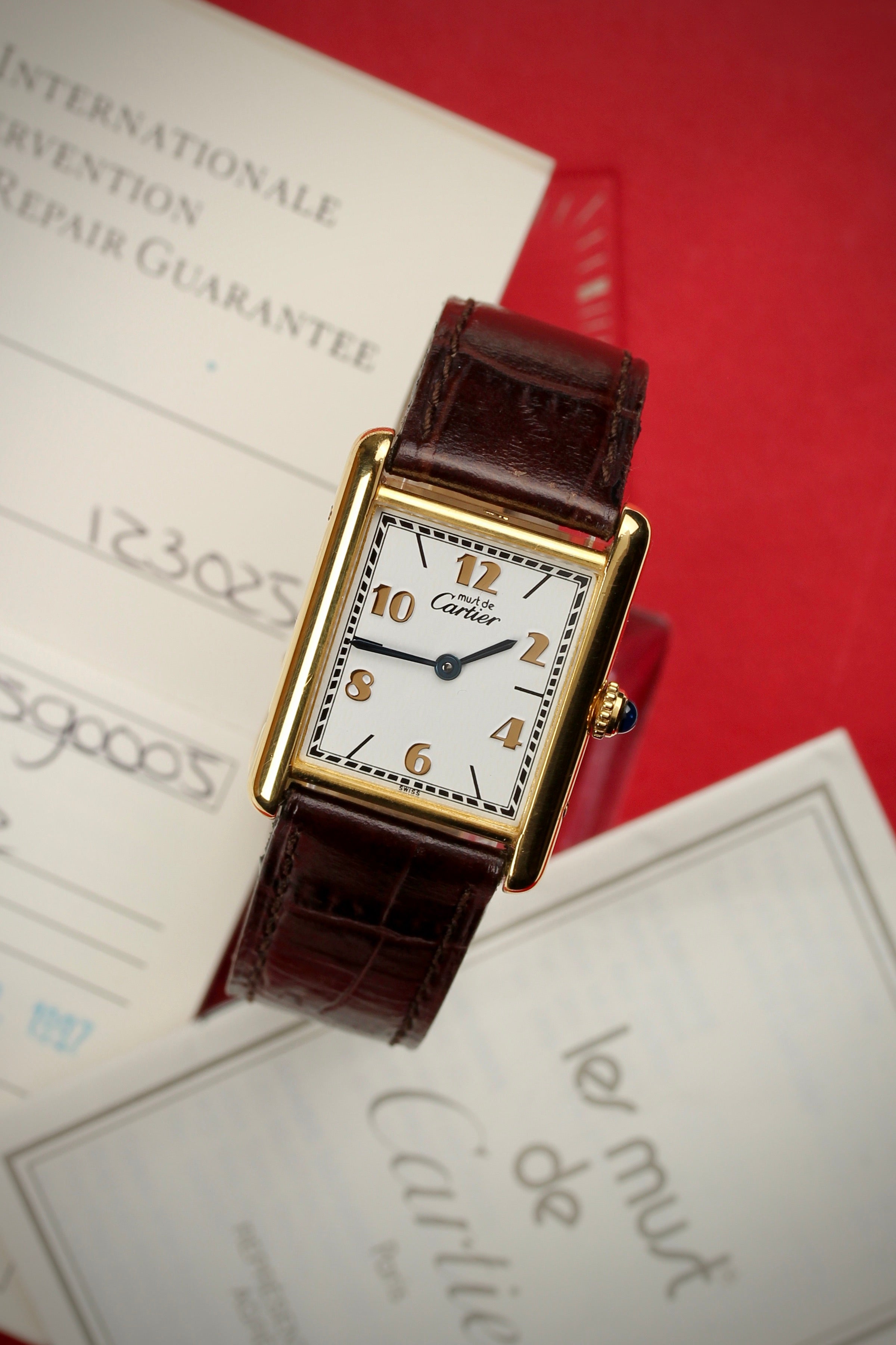 Must de Cartier “Art Deco” Tank