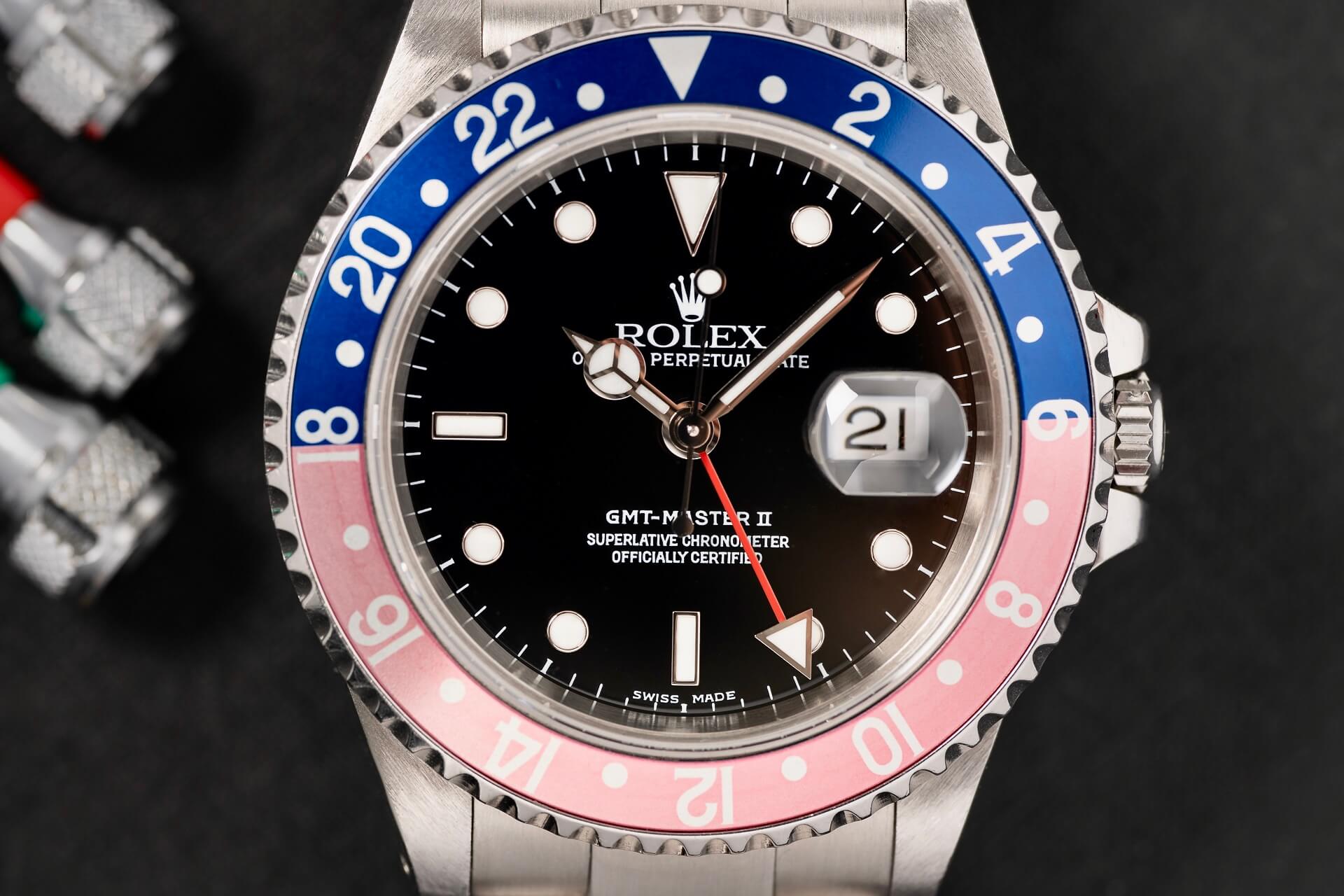 Rolex GMT-Master 16710 'Pinhole Case' B&P