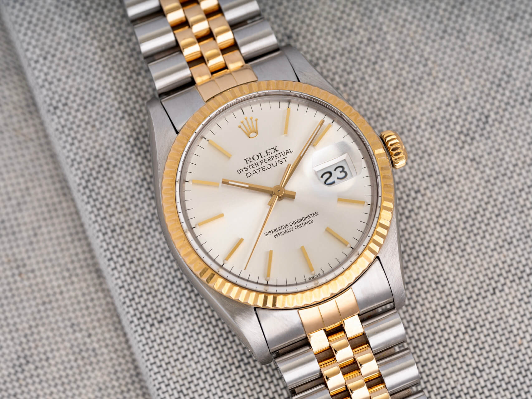 Rolex Datejust 16013 B&P