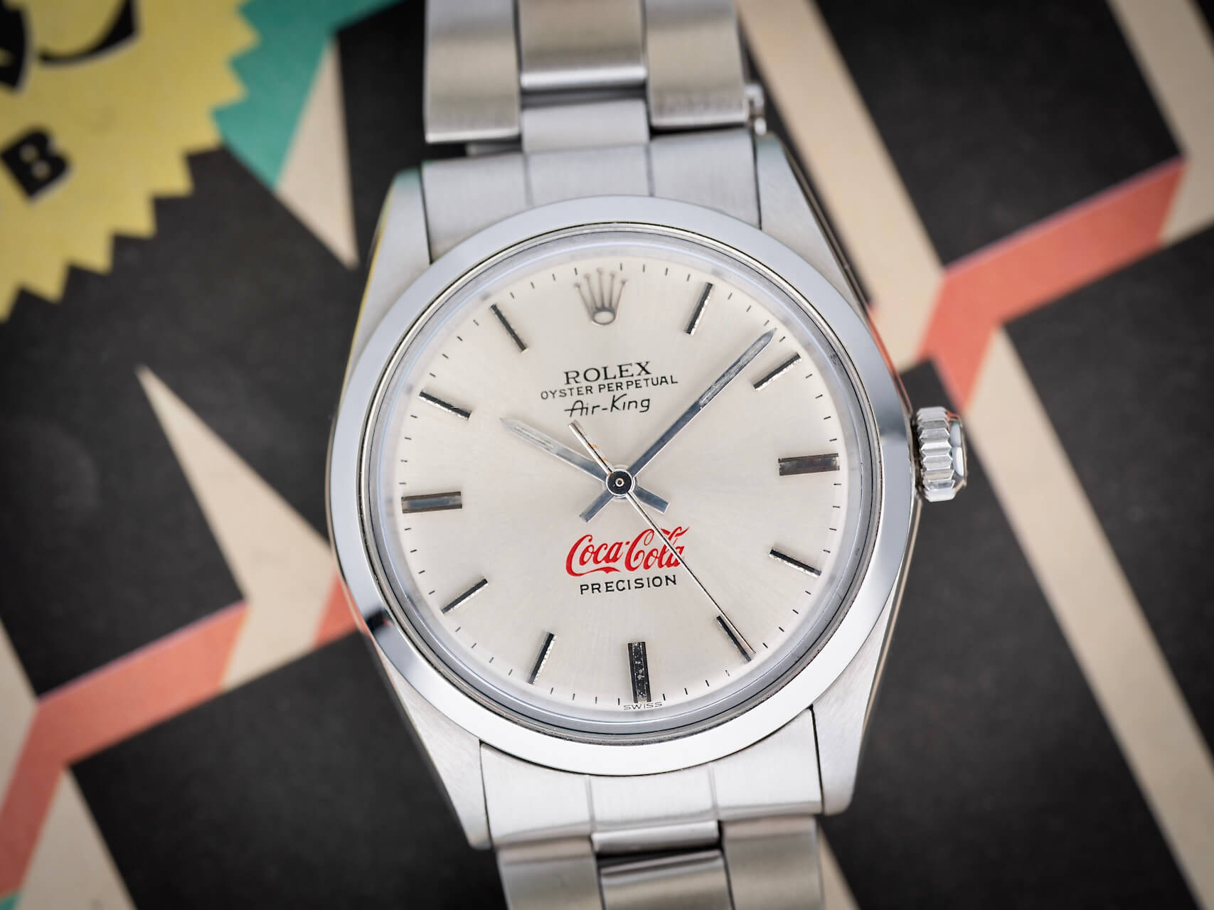 Rolex Air-King reference 5500 'Coca Cola'
