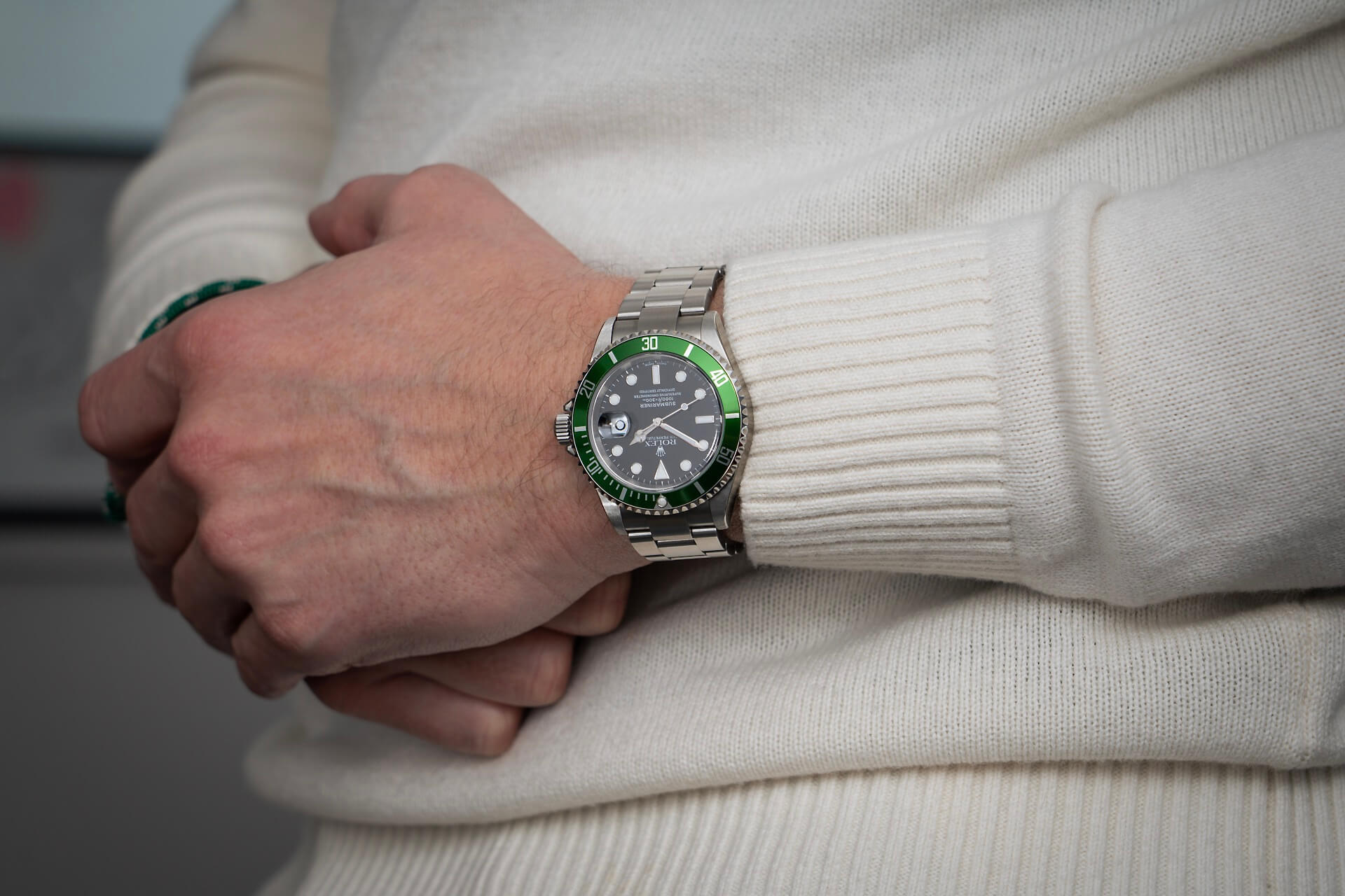 Rolex Submariner Date 16610LV MK2 'Kermit' NOS