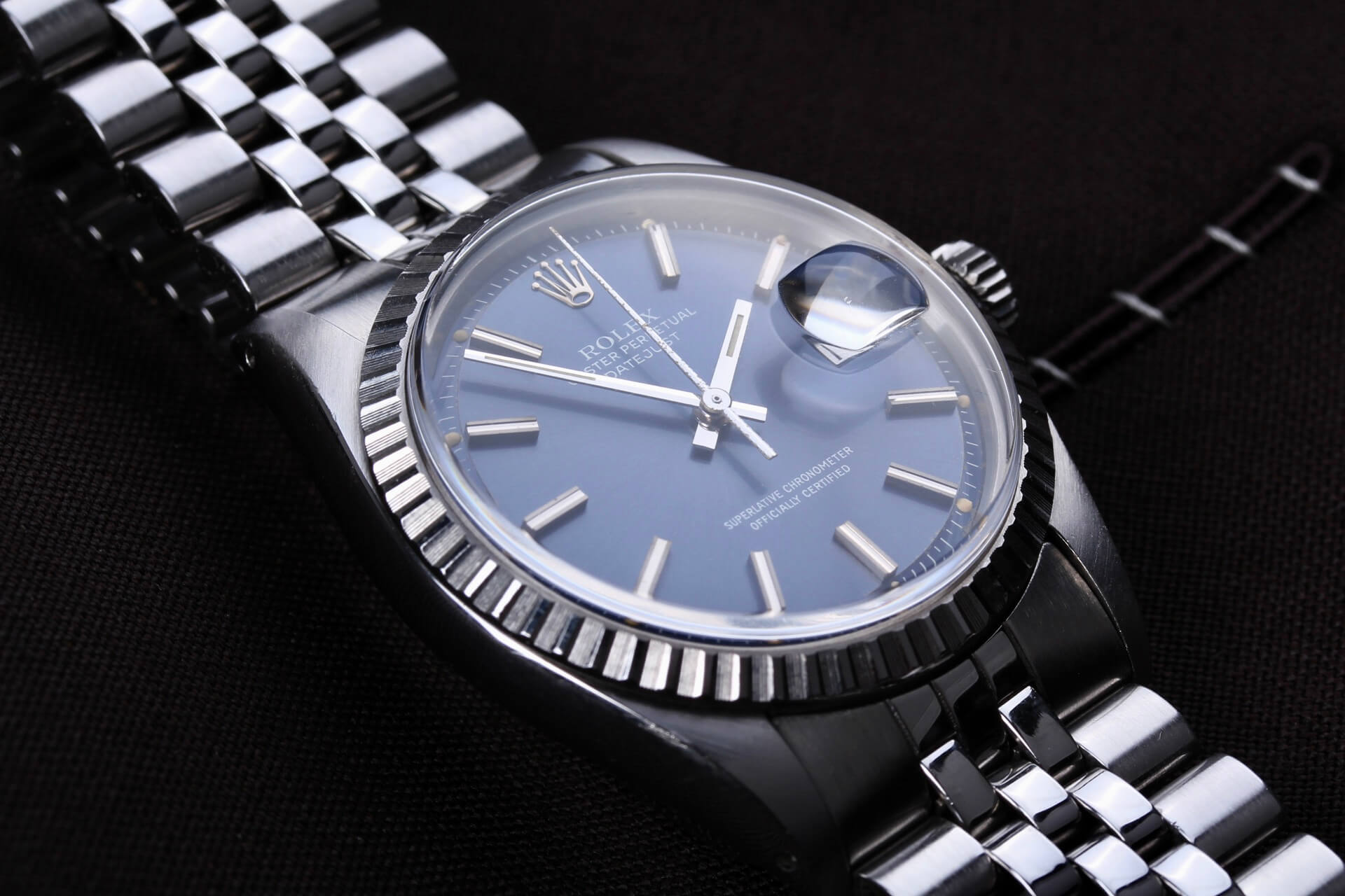 Rolex Datejust 1603 'Matte Blue'