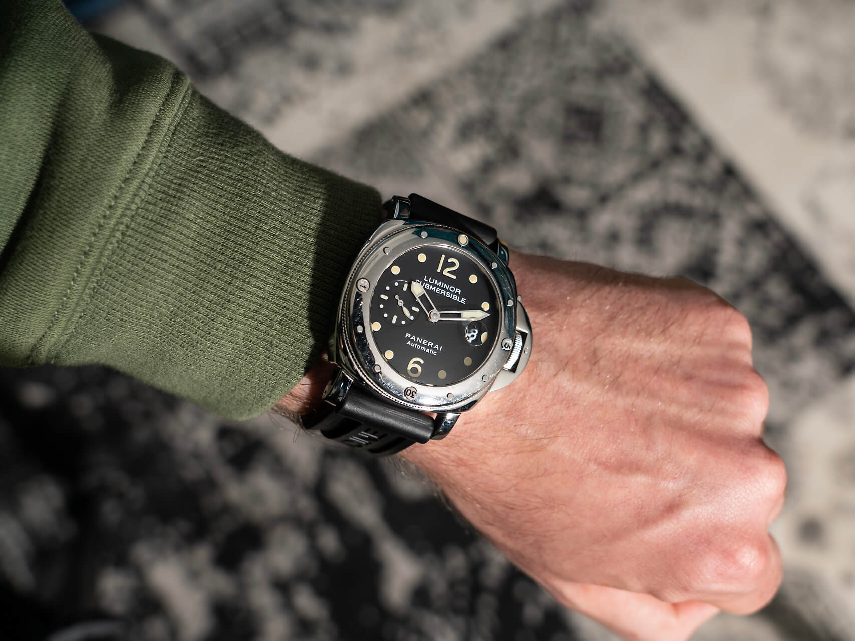 Panerai Luminor Submersible 'Tritium' OP6506 B&P
