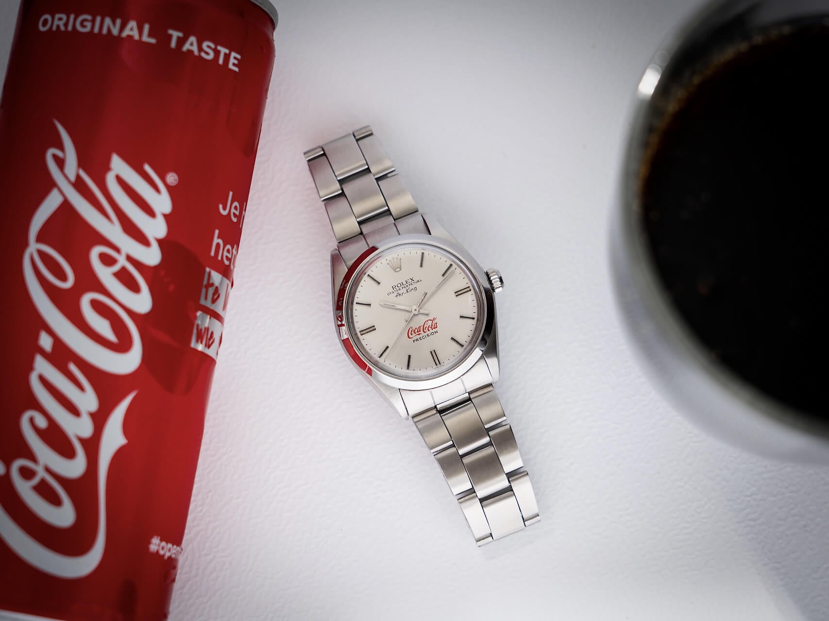 Rolex Air-King reference 5500 'Coca Cola'