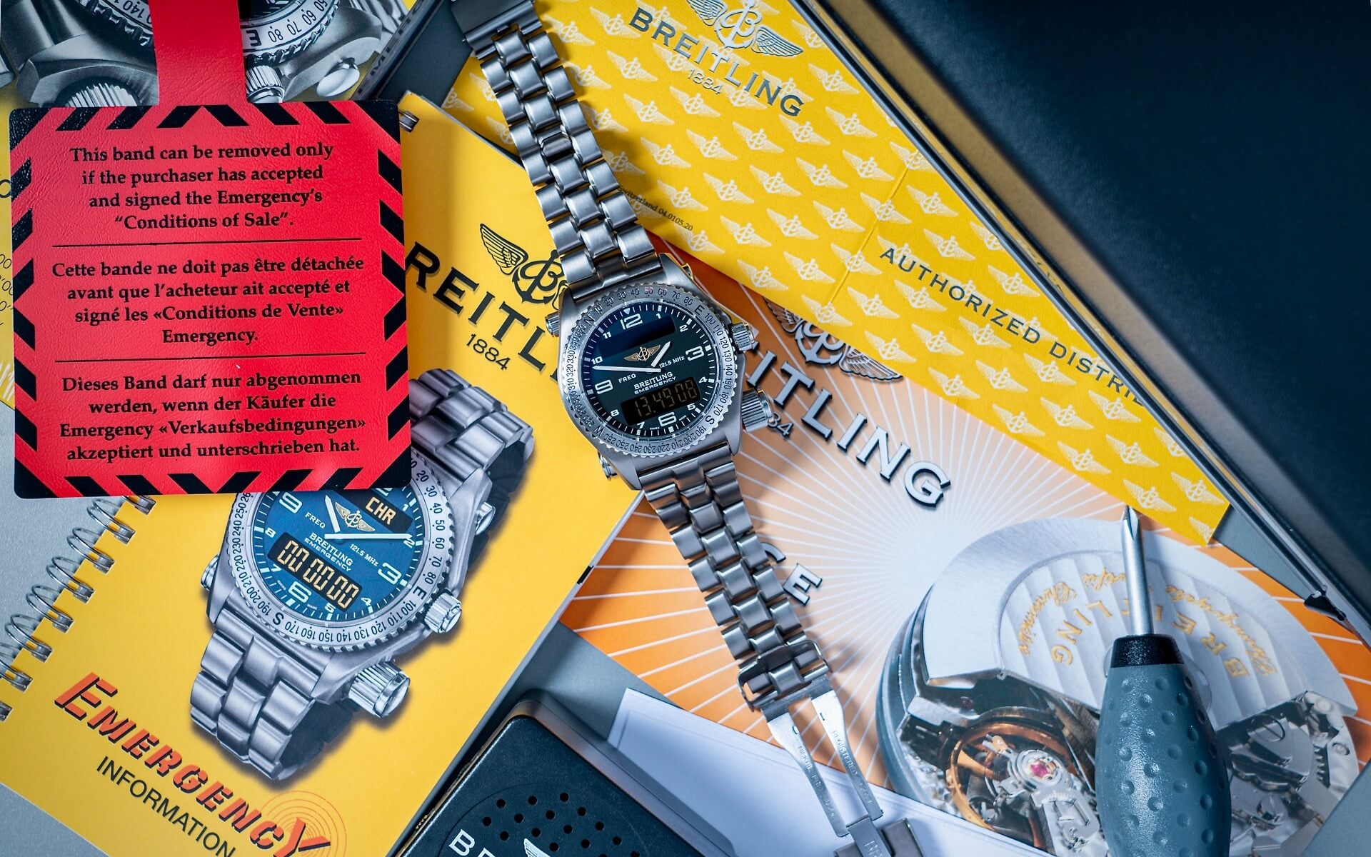 BREITLING EMERGENCY E56321 Full Set