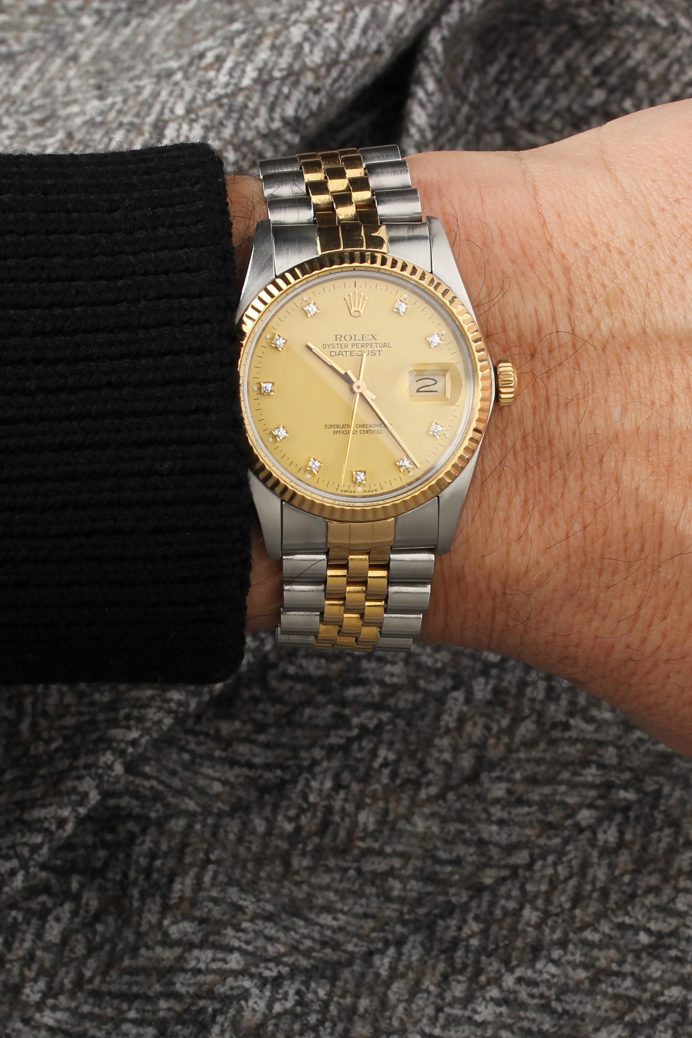 Rolex Datejust 16013 B&P