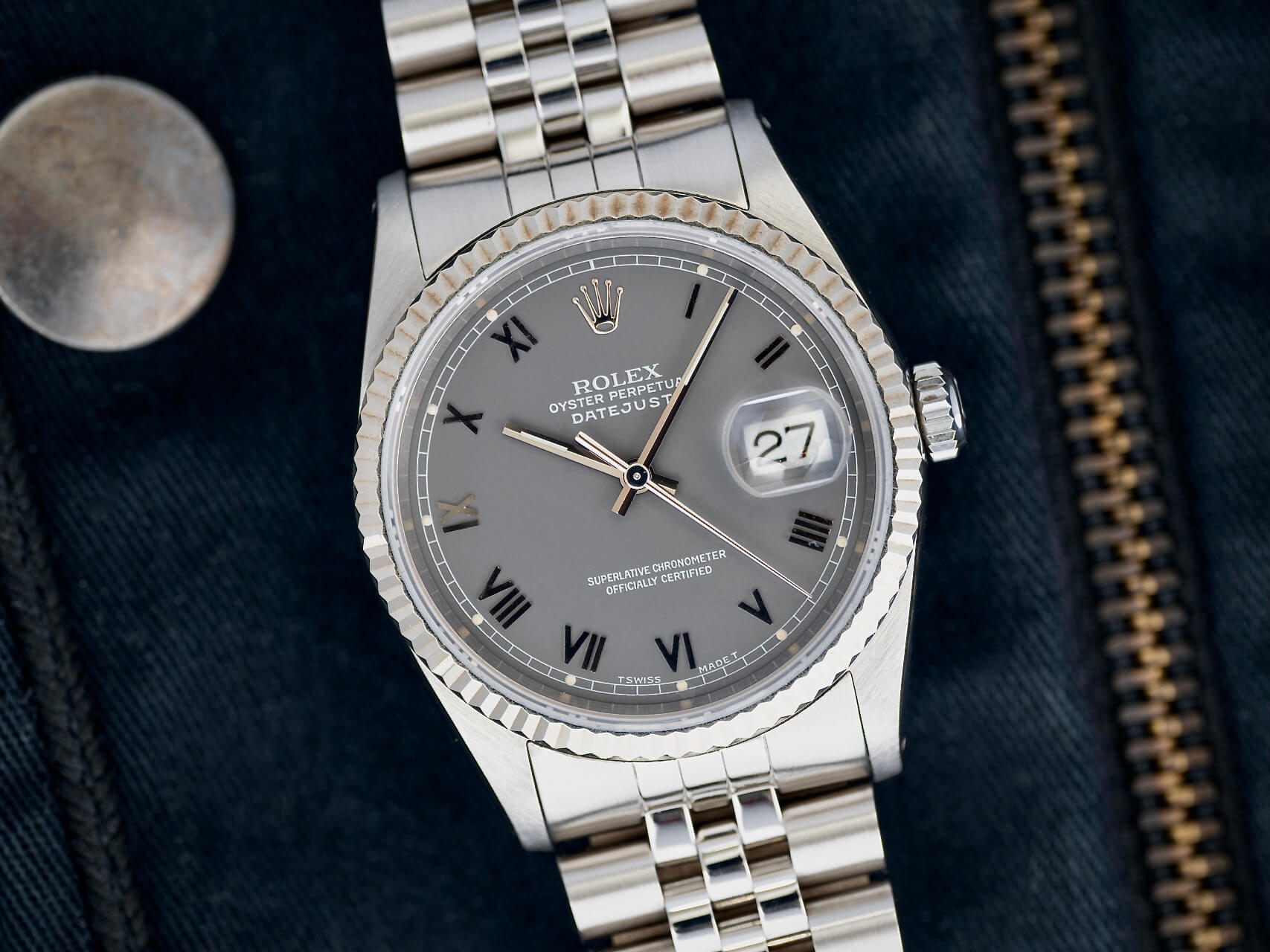 Rolex Datejust 16234 'Lava Grey'