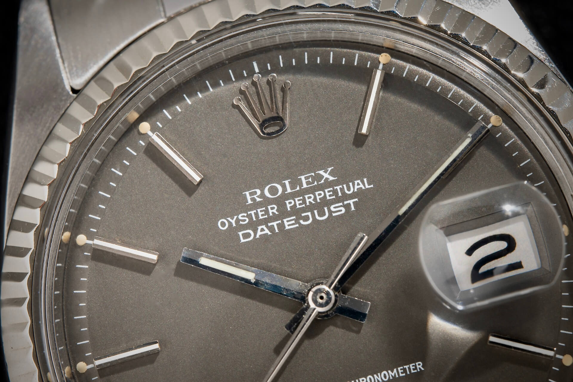 Rolex Datejust 1601 'Charcoal Dial'