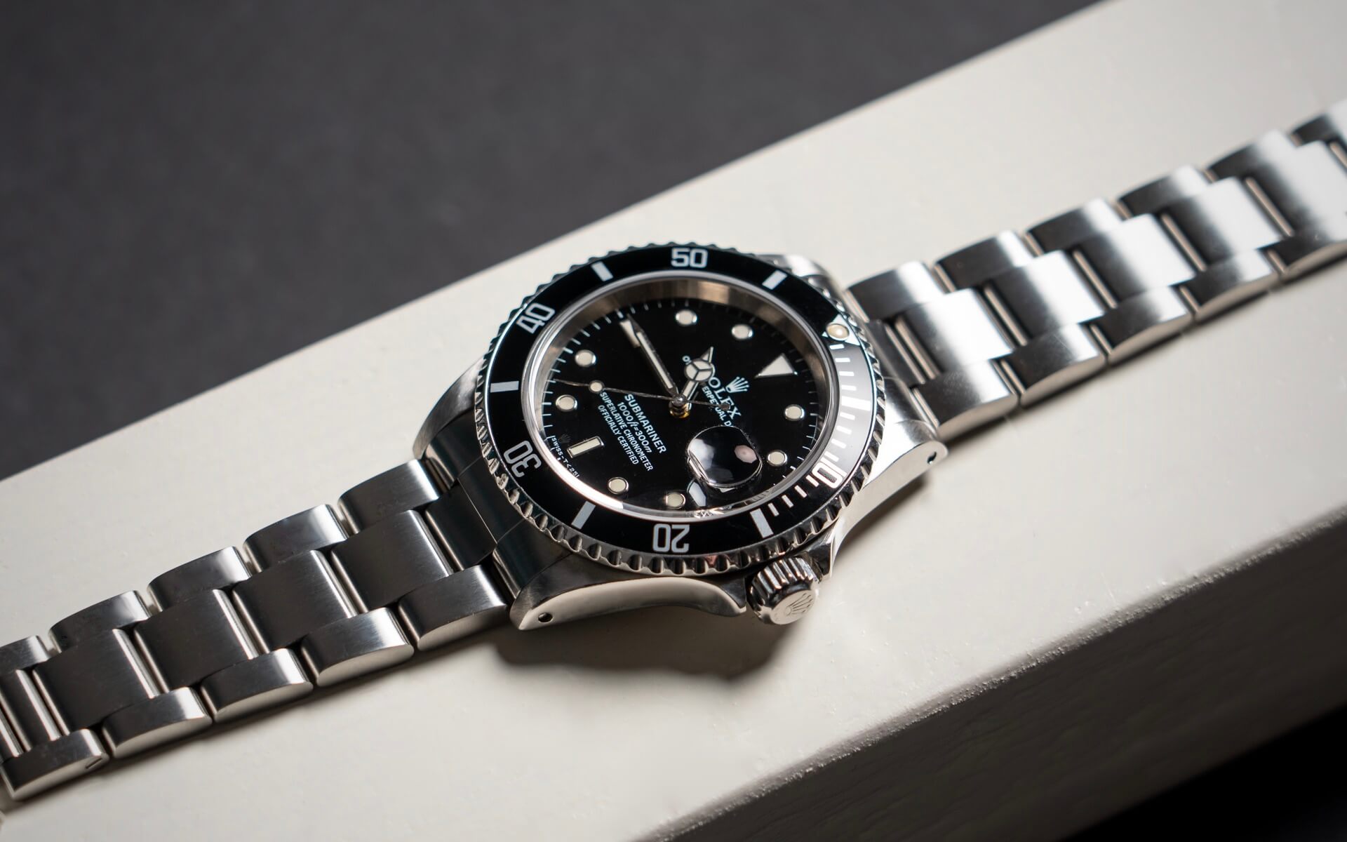 ROLEX SUBMARINER 16610 B&P