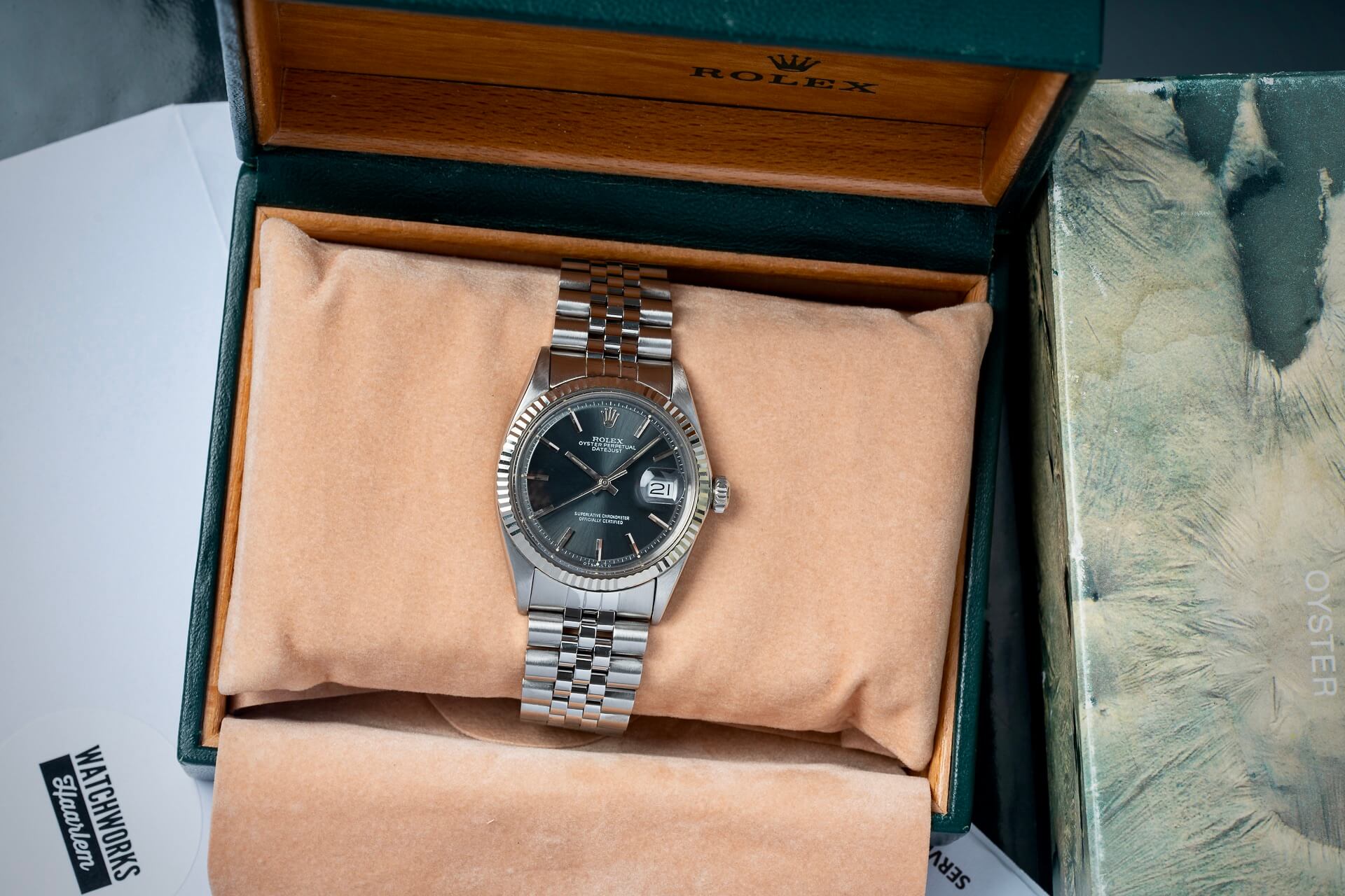 Rolex Datejust 1601 ‘Petrol Dial’