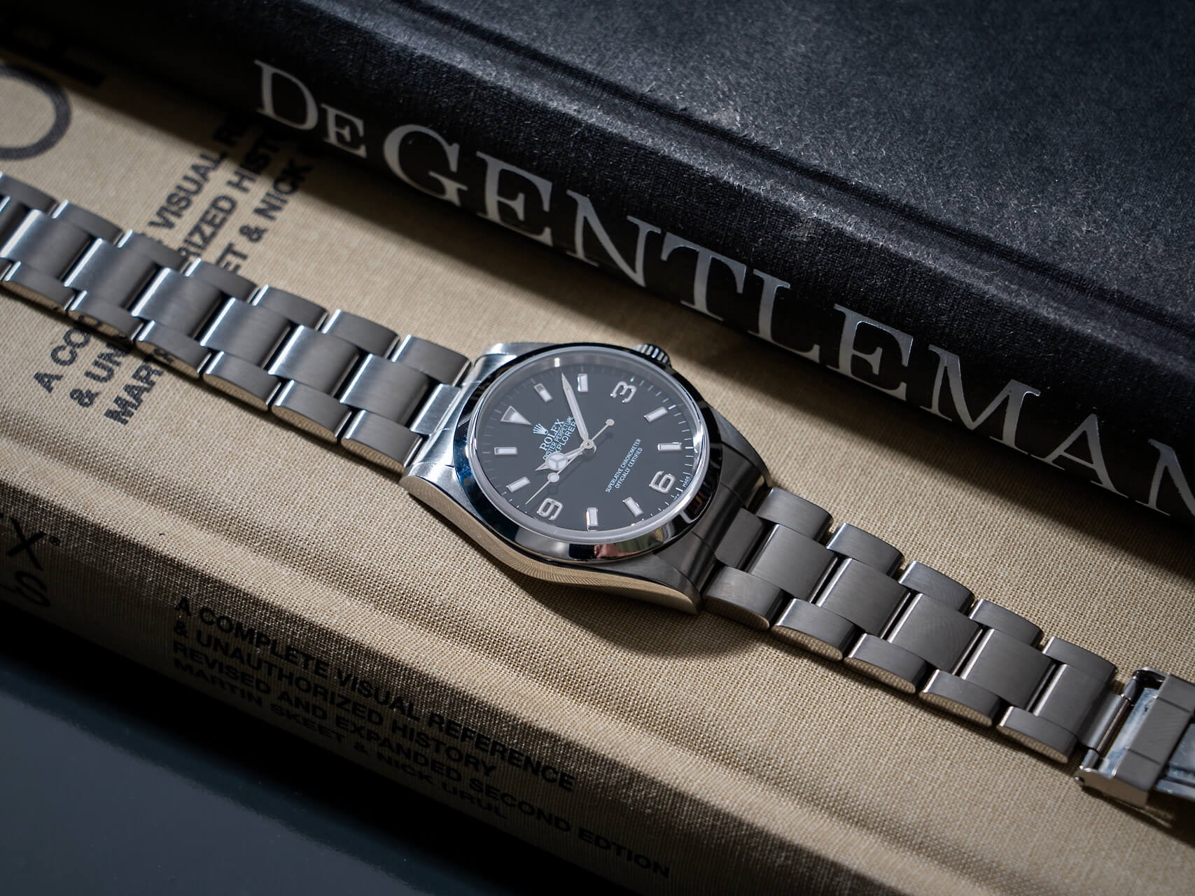 Rolex Explorer I reference 14270 B&P