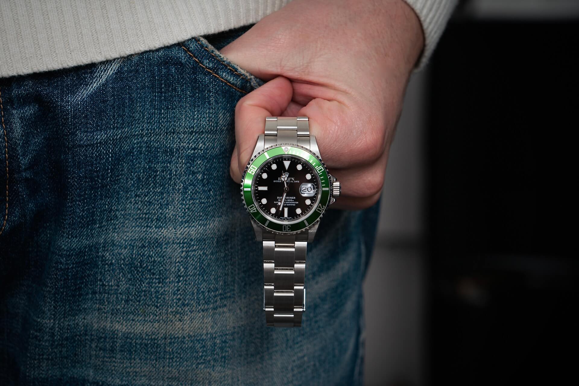 Rolex Submariner Date 16610LV MK2 'Kermit' NOS