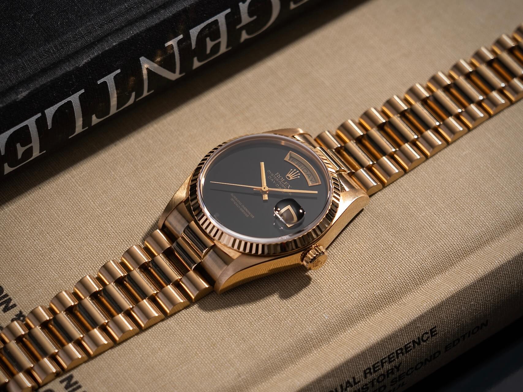 Rolex Day-Date 18038 'Onyx'