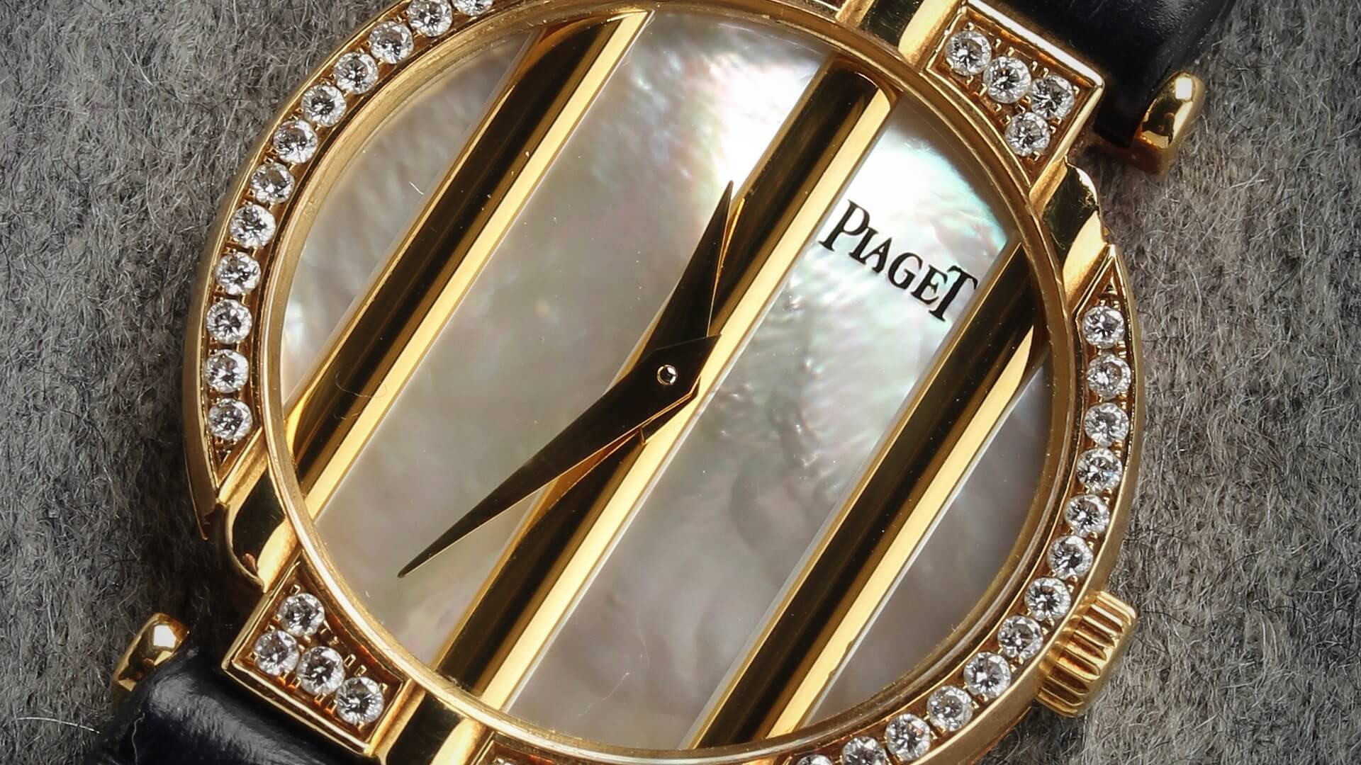 Piaget Polo Ref. 8673 MOP Dial, Diamond-set