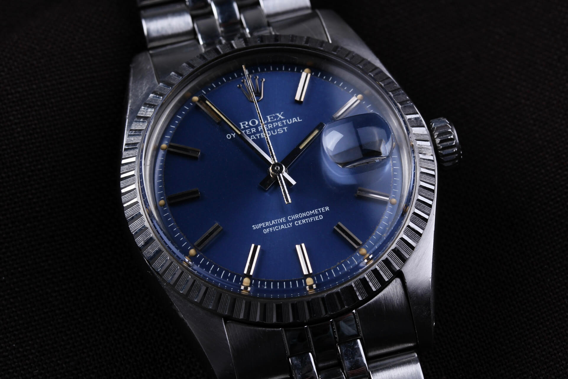 Rolex Datejust 1603 'Matte Blue'